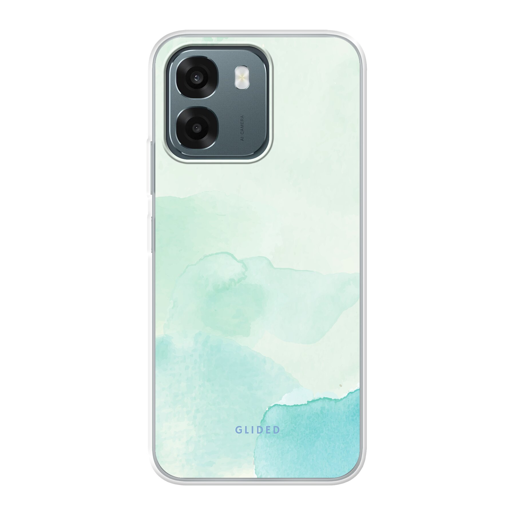 Turquoise Art - Oppo A6 5G Handyhülle