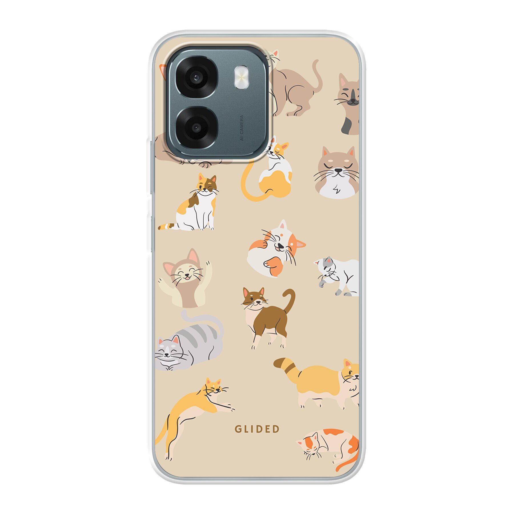 Meow - Oppo A6 4G Handyhülle