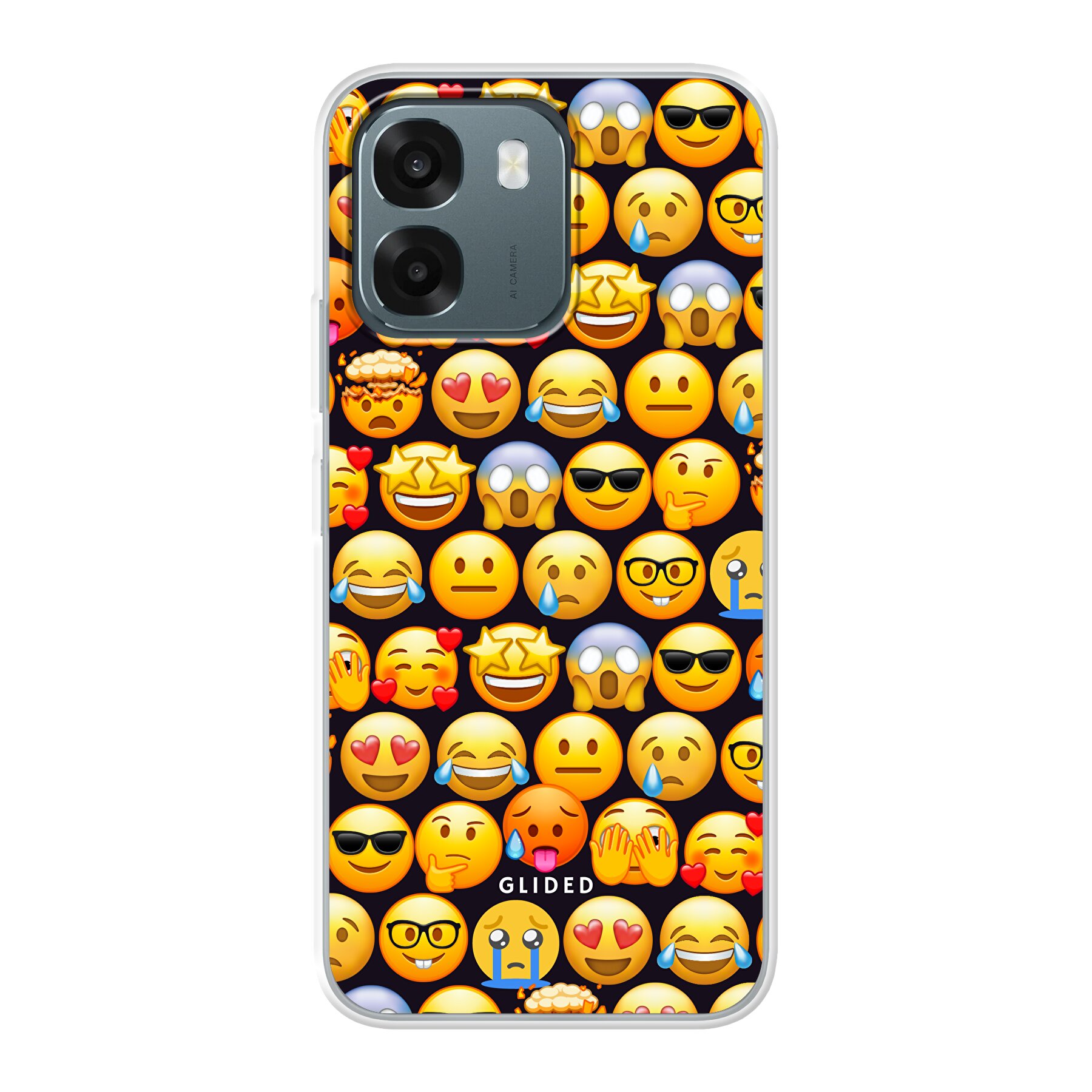 Emoji Town - Oppo A6 4G Handyhülle