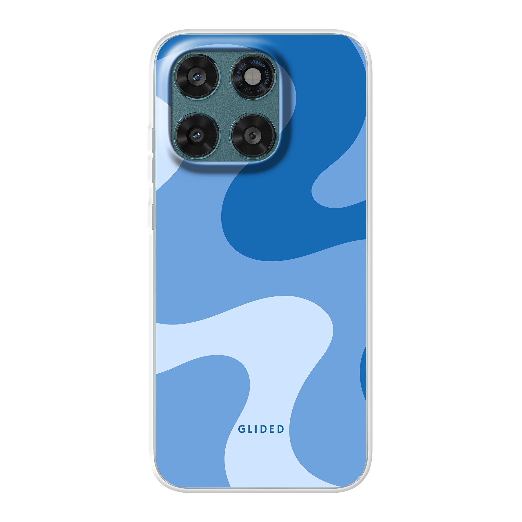 Blue Wave - Motorola Moto G77 Handyhülle