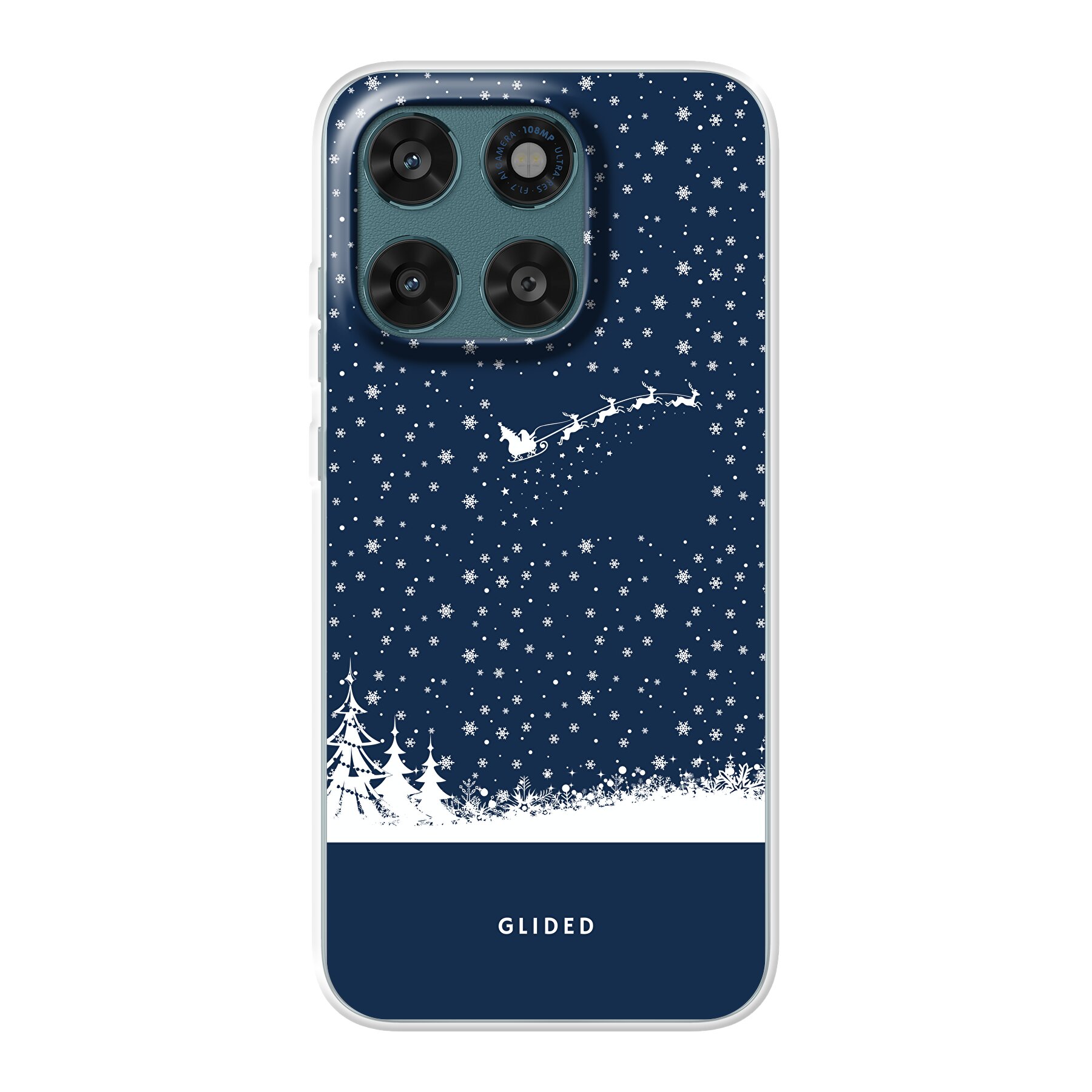 Flying Santa - Motorola Moto G77 Handyhülle