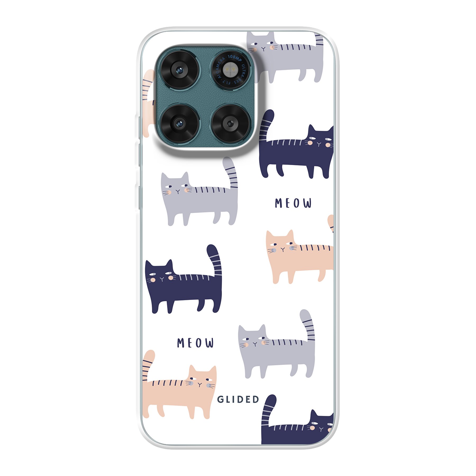 Purrfection - Motorola Moto G77 Handyhülle