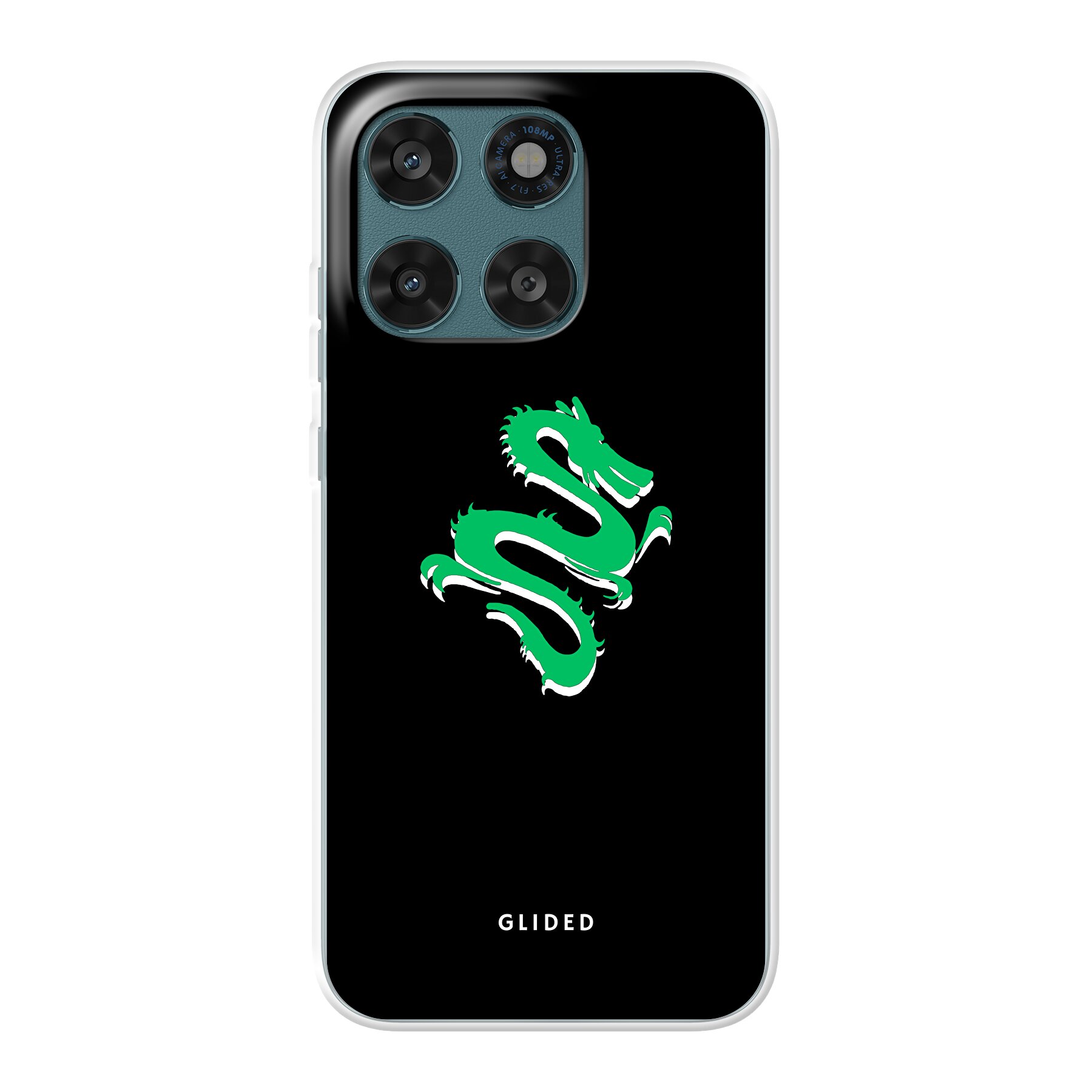 Emerald Dragon - Motorola Moto G77 Handyhülle