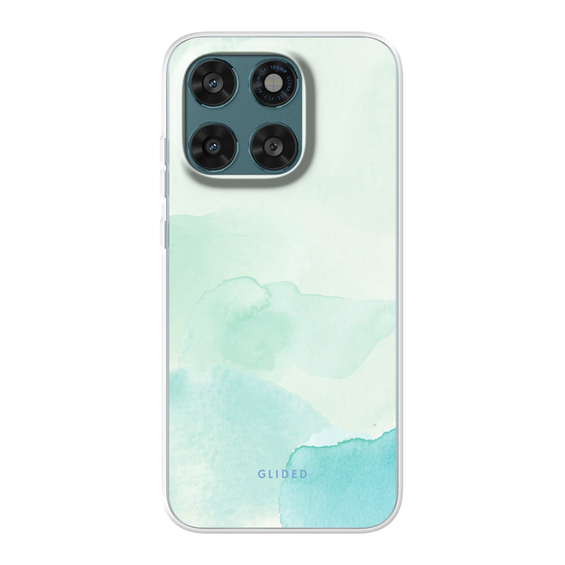Turquoise Art - Motorola Moto G77 Handyhülle