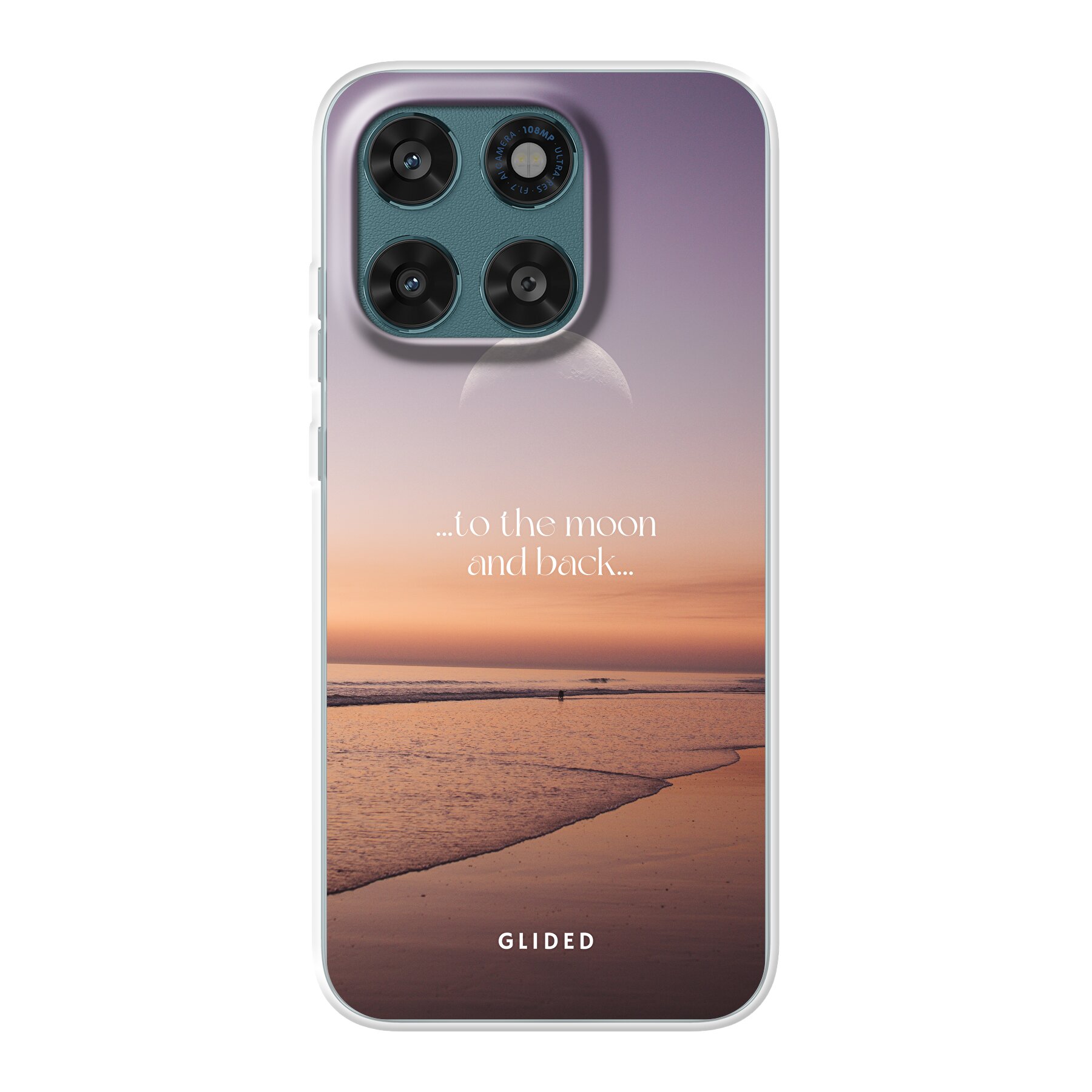 To the Moon - Motorola Moto G77 Handyhülle