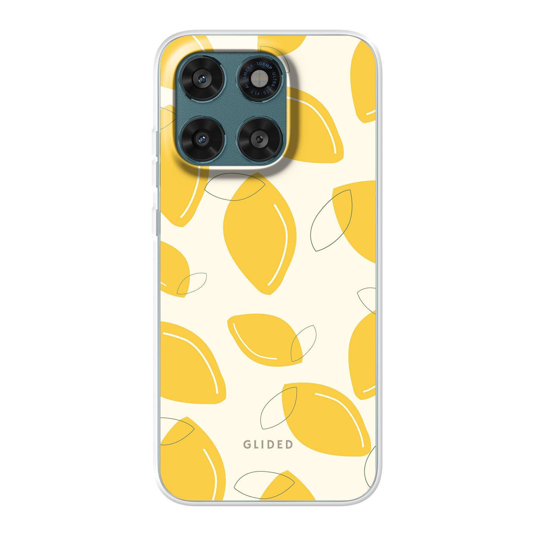 Abstract Lemon - Motorola Moto G77 Handyhülle