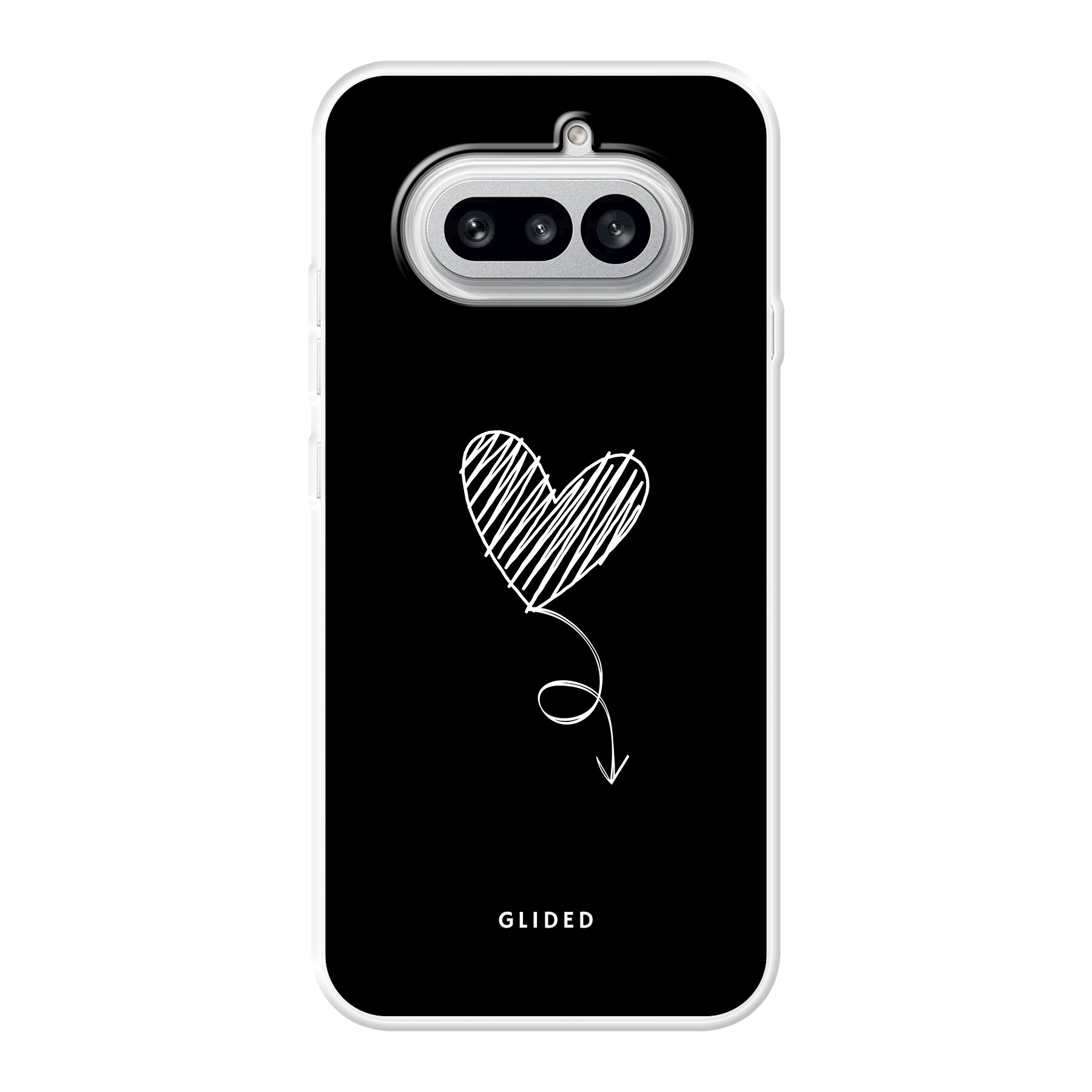 Dark Heart - Nothing Phone 4a Handyhülle