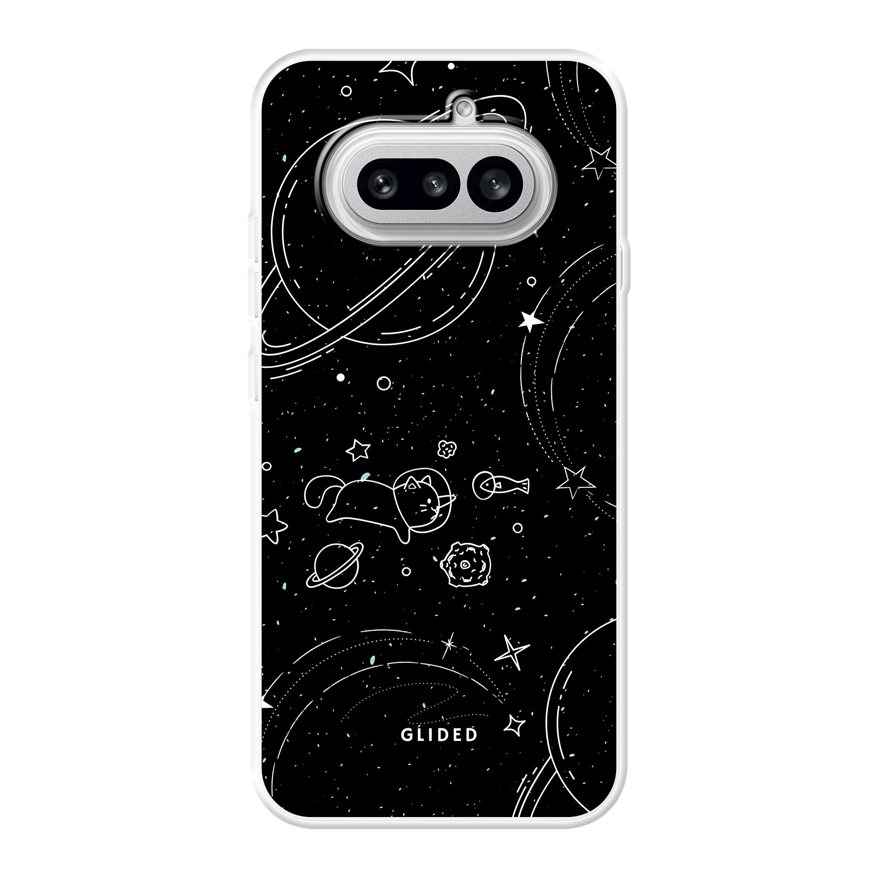 Cosmic Cat - Nothing Phone 4a Handyhülle