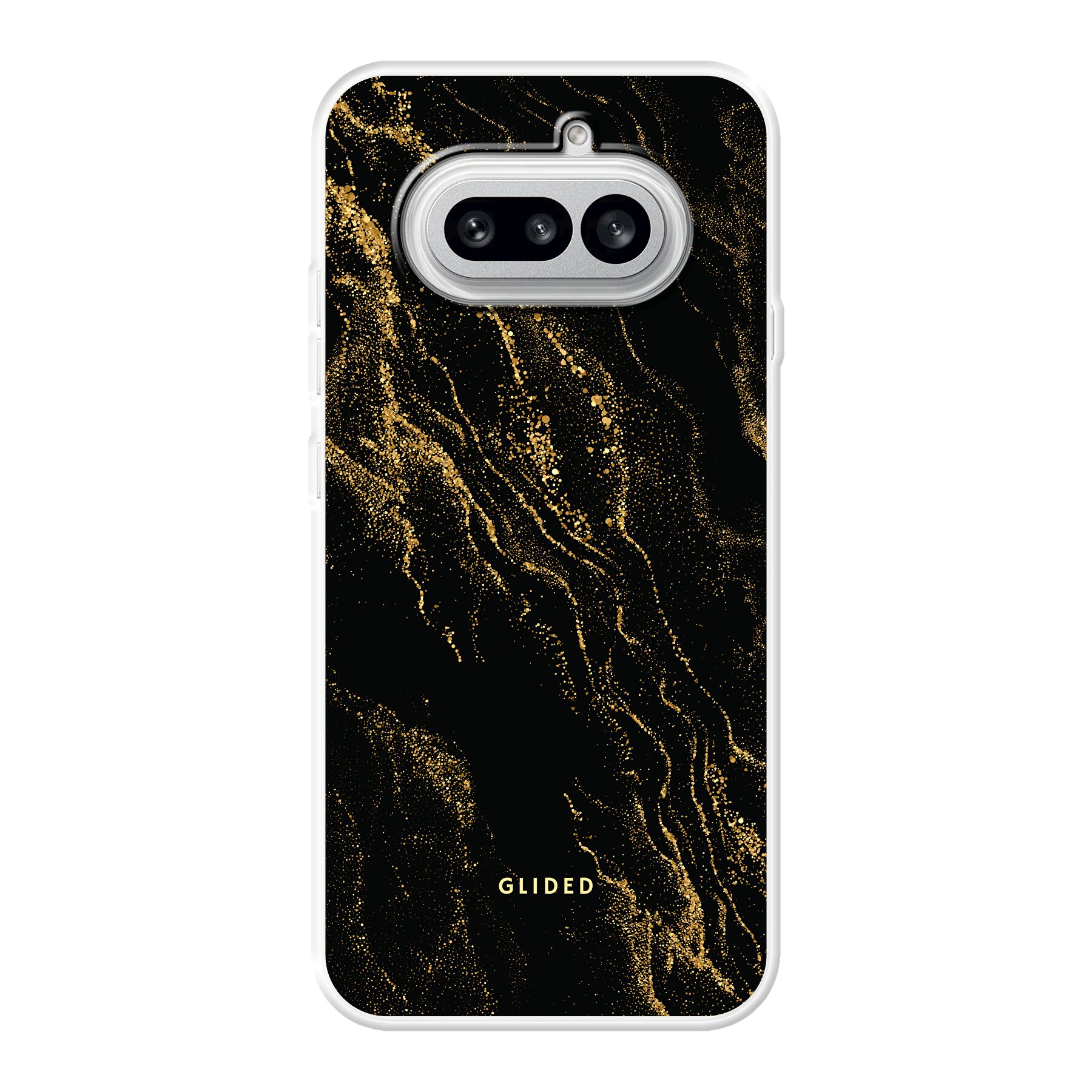 Black Marble - Nothing Phone 4a Handyhülle
