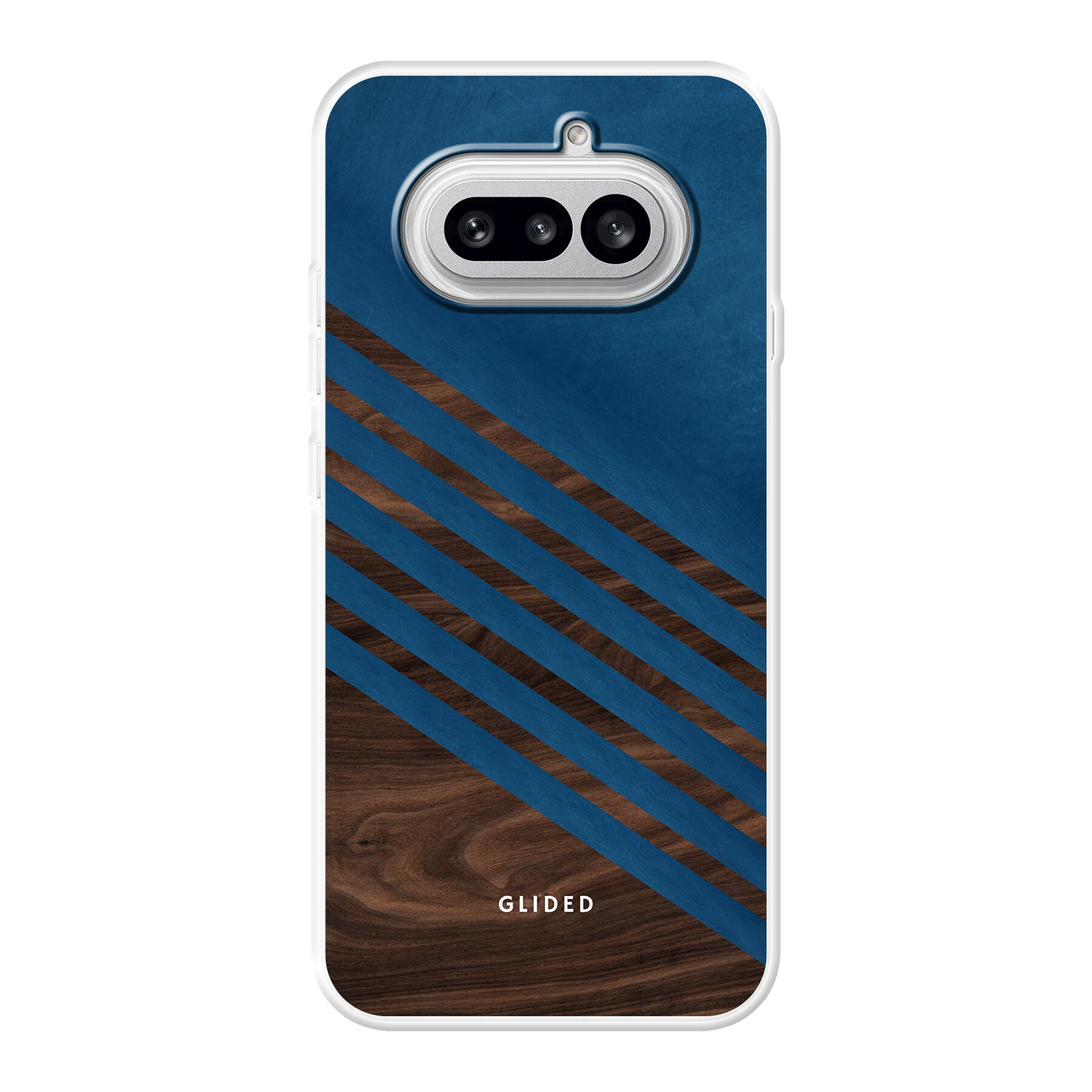 Blue Wood - Nothing Phone 4a Handyhülle