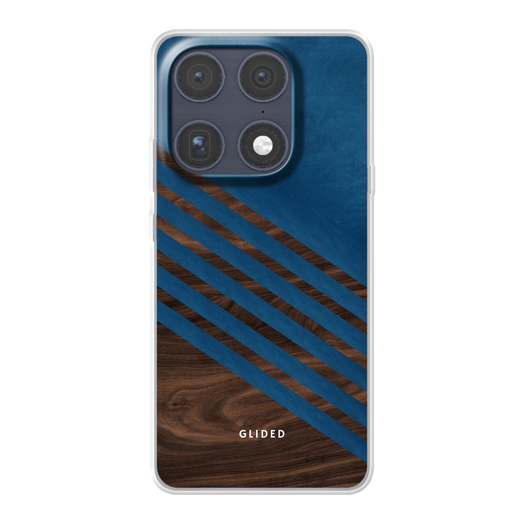 Blue Wood - Motorola Signature Handyhülle
