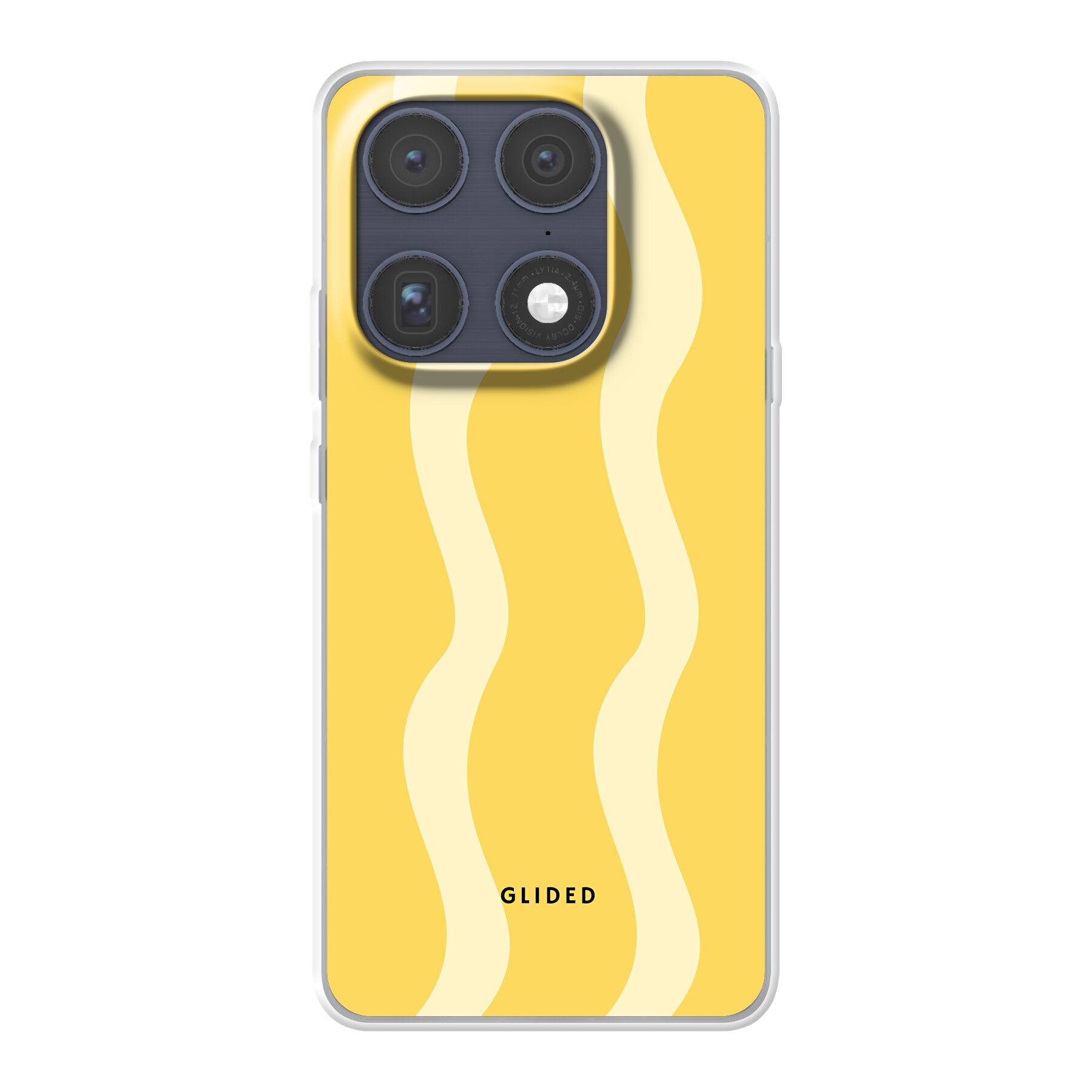 Yellow Wavy - Motorola Signature Handyhülle