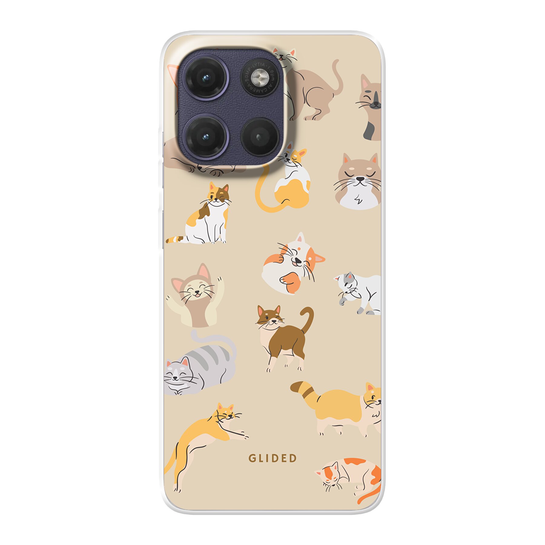 Meow - Motorola Moto G17 Power Handyhülle