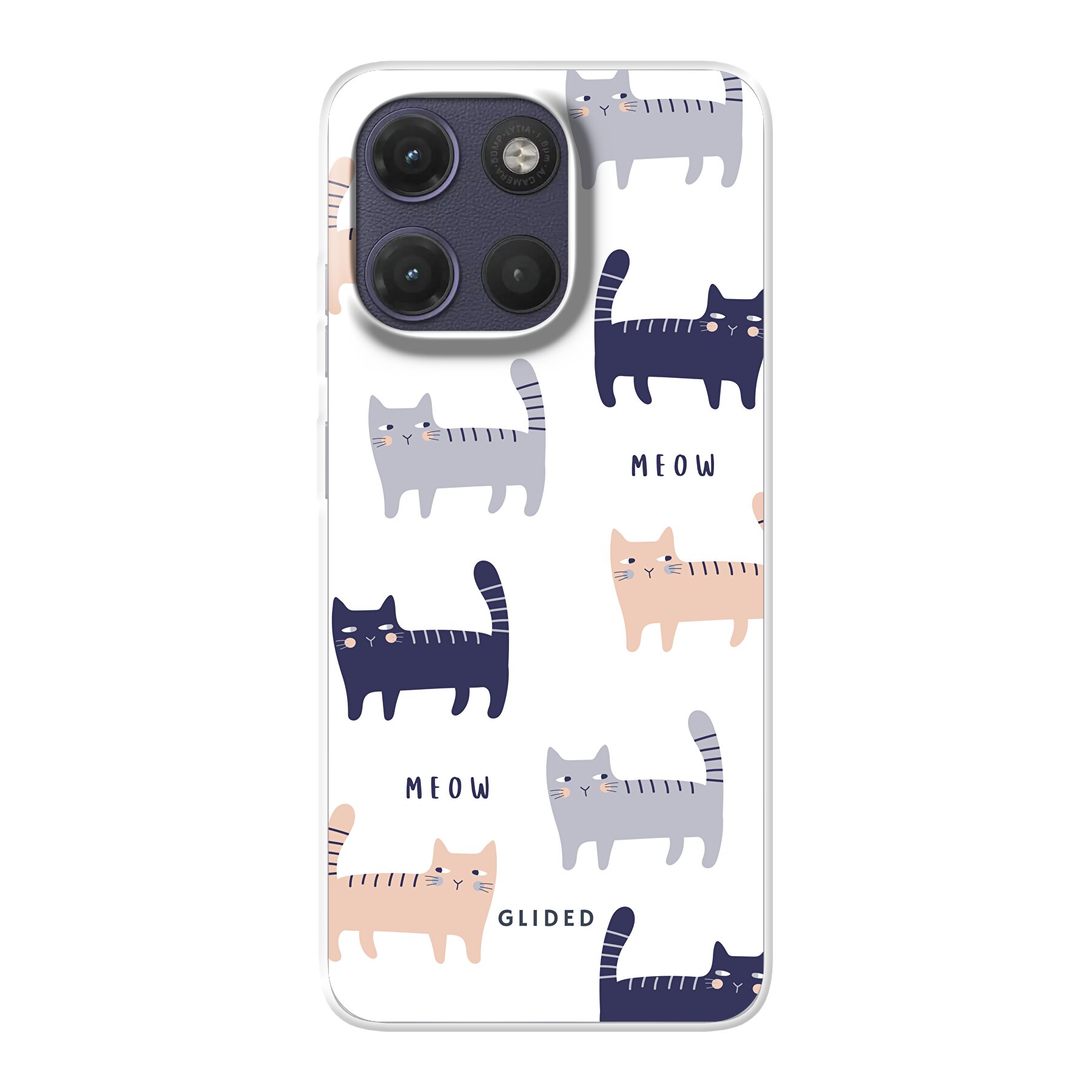Purrfection - Motorola Moto G17 Power Handyhülle