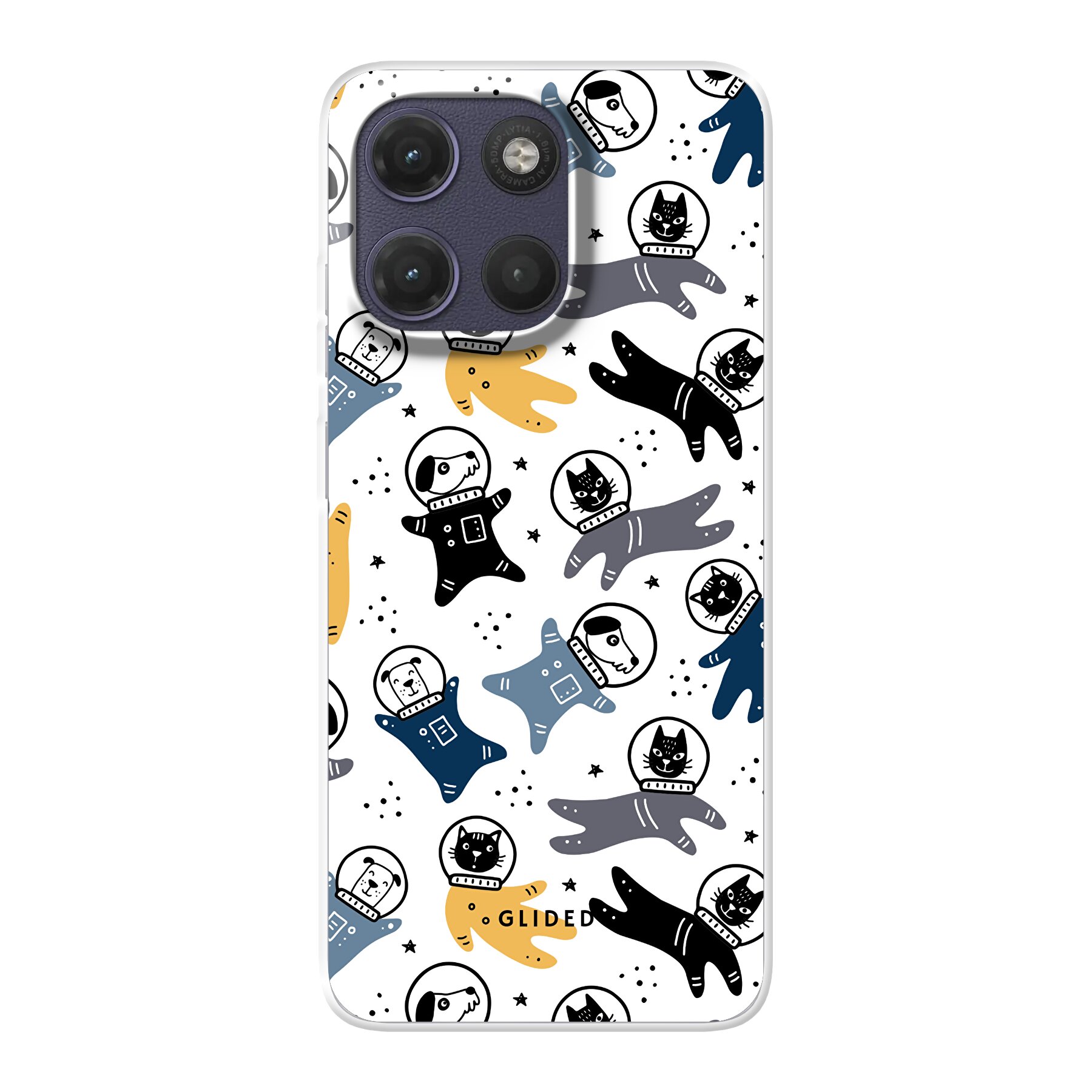 Paws Space - Motorola Moto G17 Power Handyhülle