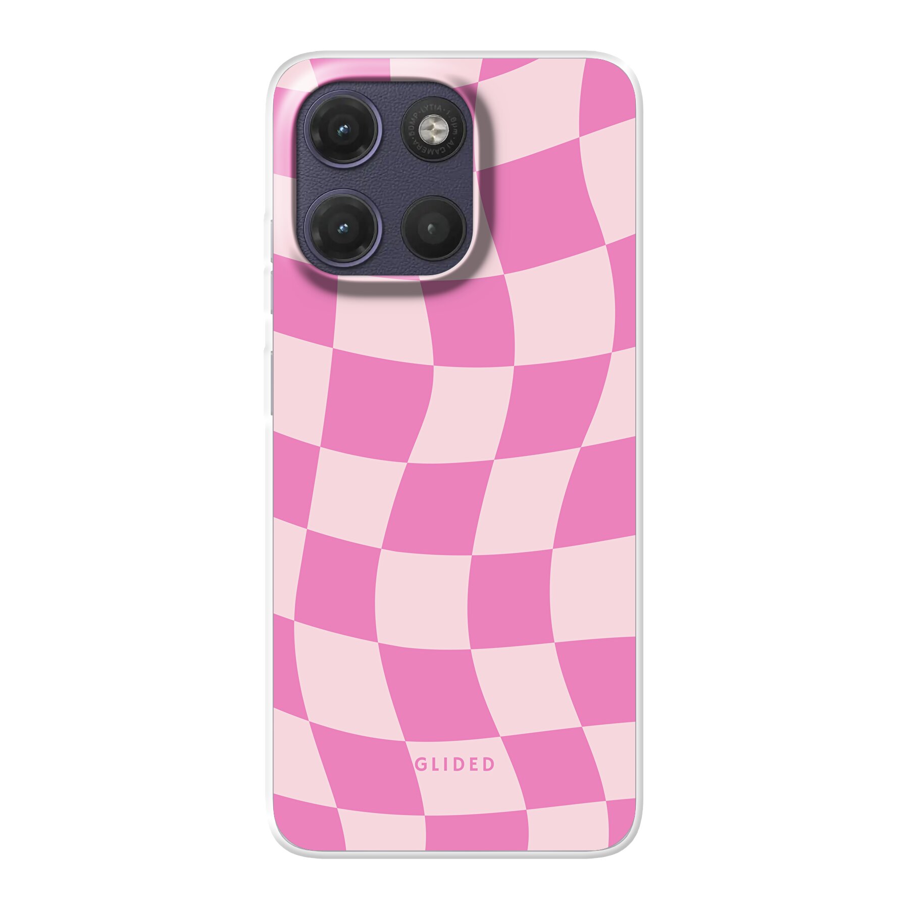 Pink Chess - Motorola Moto G17 Power Handyhülle
