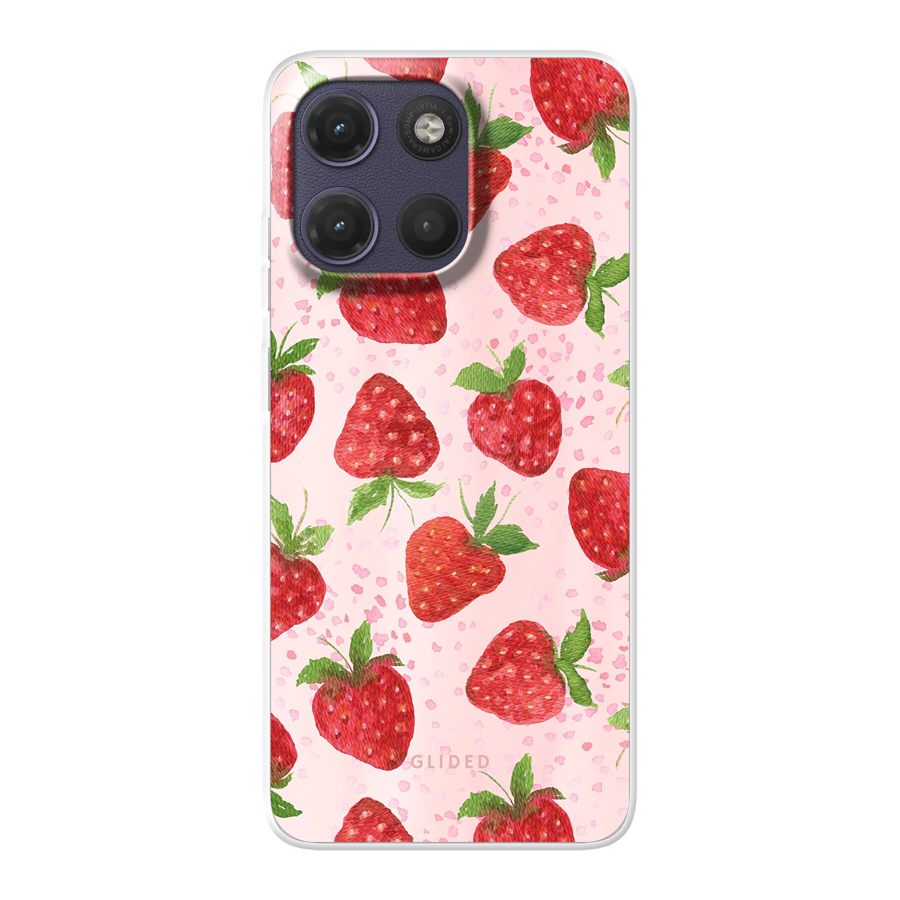 Strawberry Dream - Motorola Moto G17 Power Handyhülle