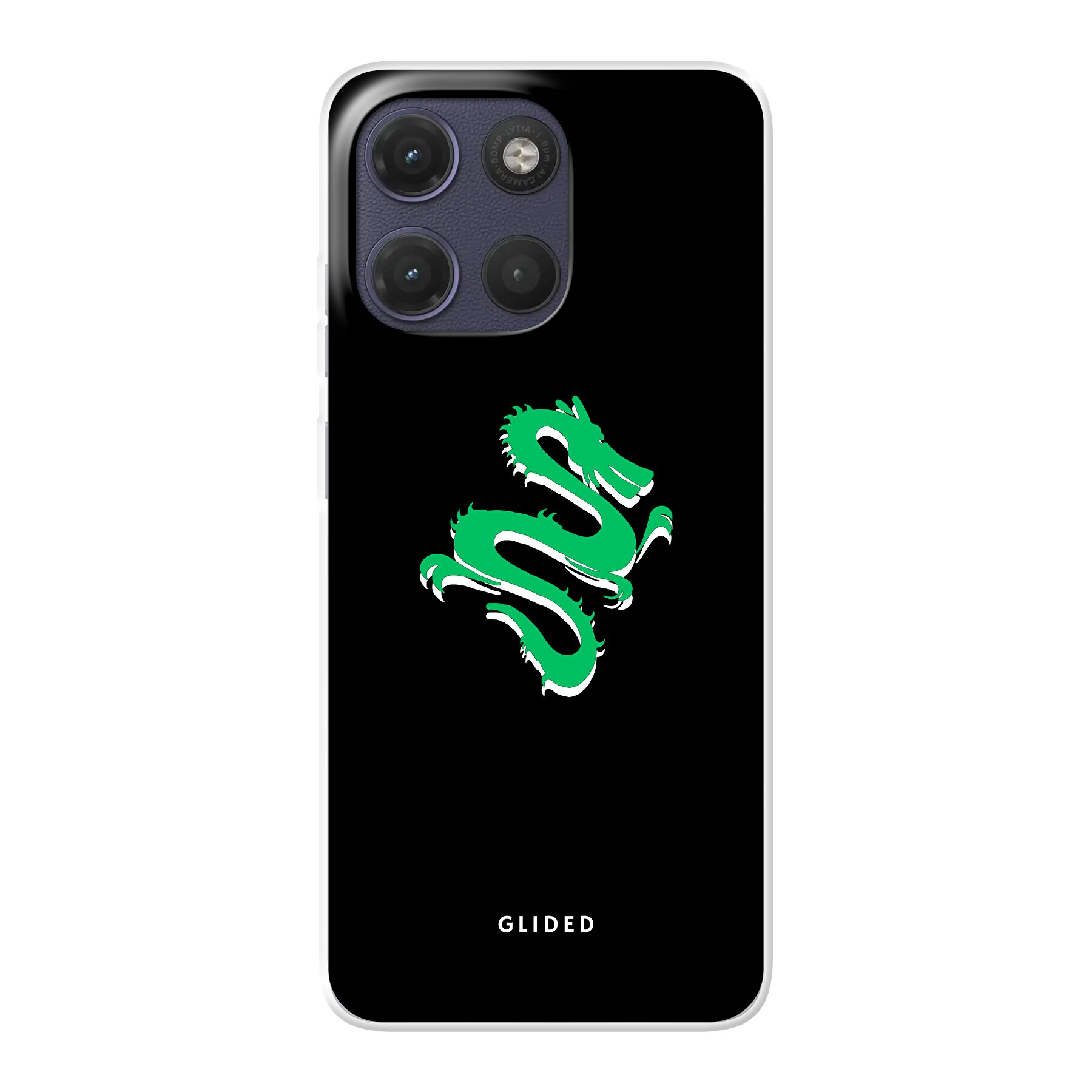 Emerald Dragon - Motorola Moto G17 Power Handyhülle
