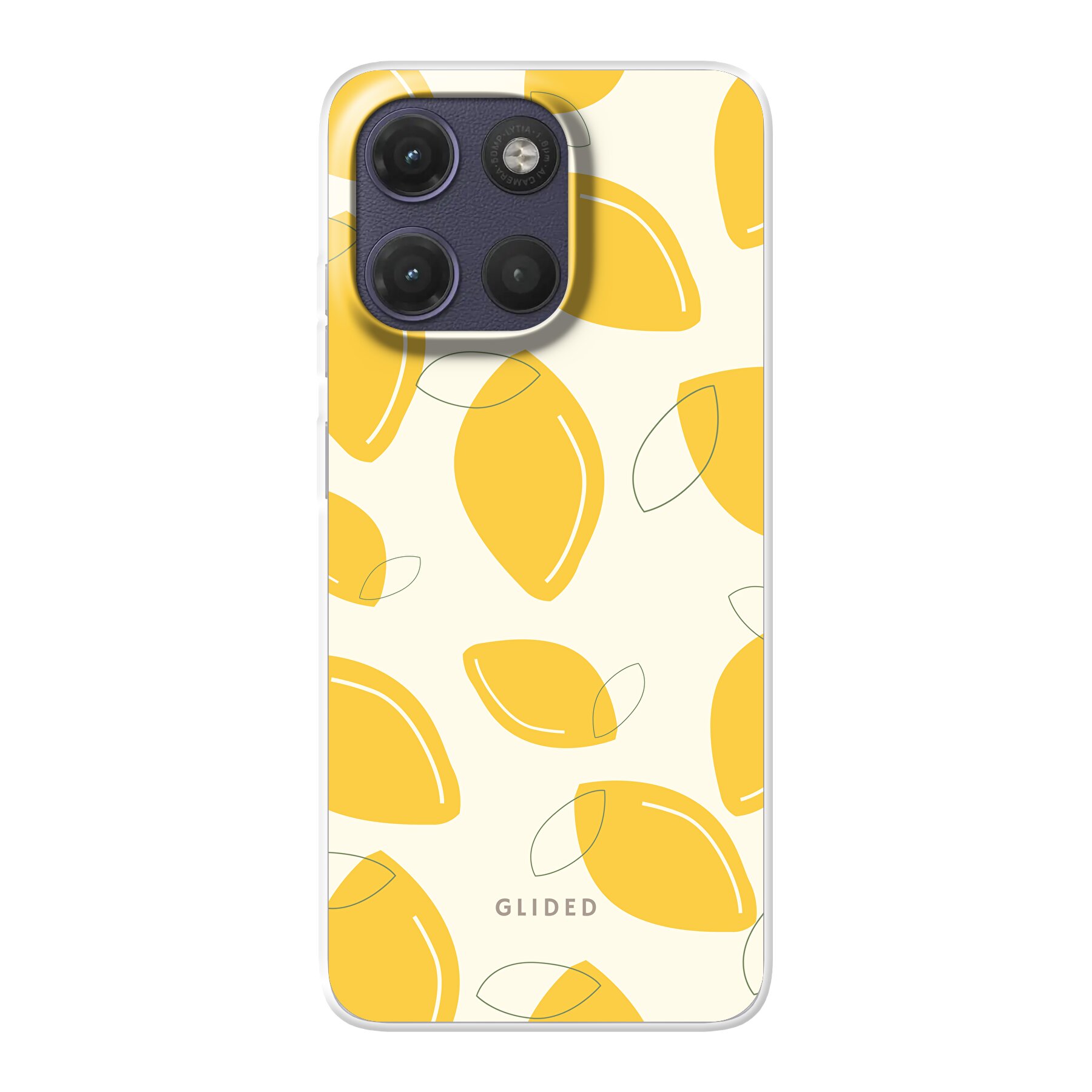 Abstract Lemon - Motorola Moto G17 Power Handyhülle