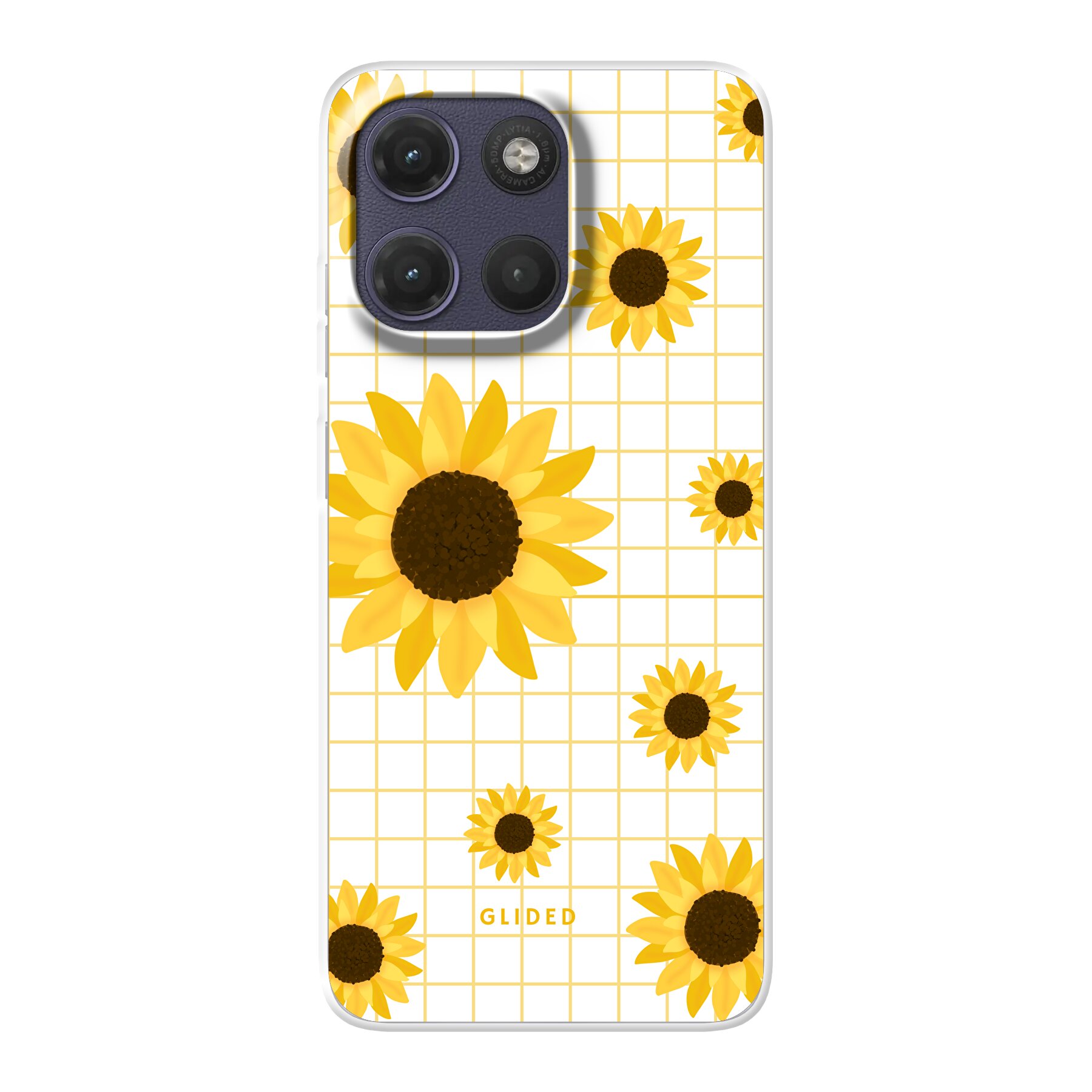Sunflower Power - Motorola Moto G17 Power Handyhülle