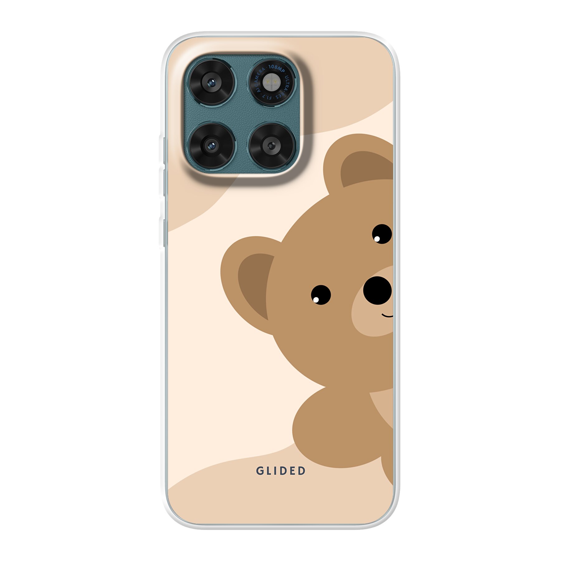 BearLove Left - Motorola Moto G67 Handyhülle