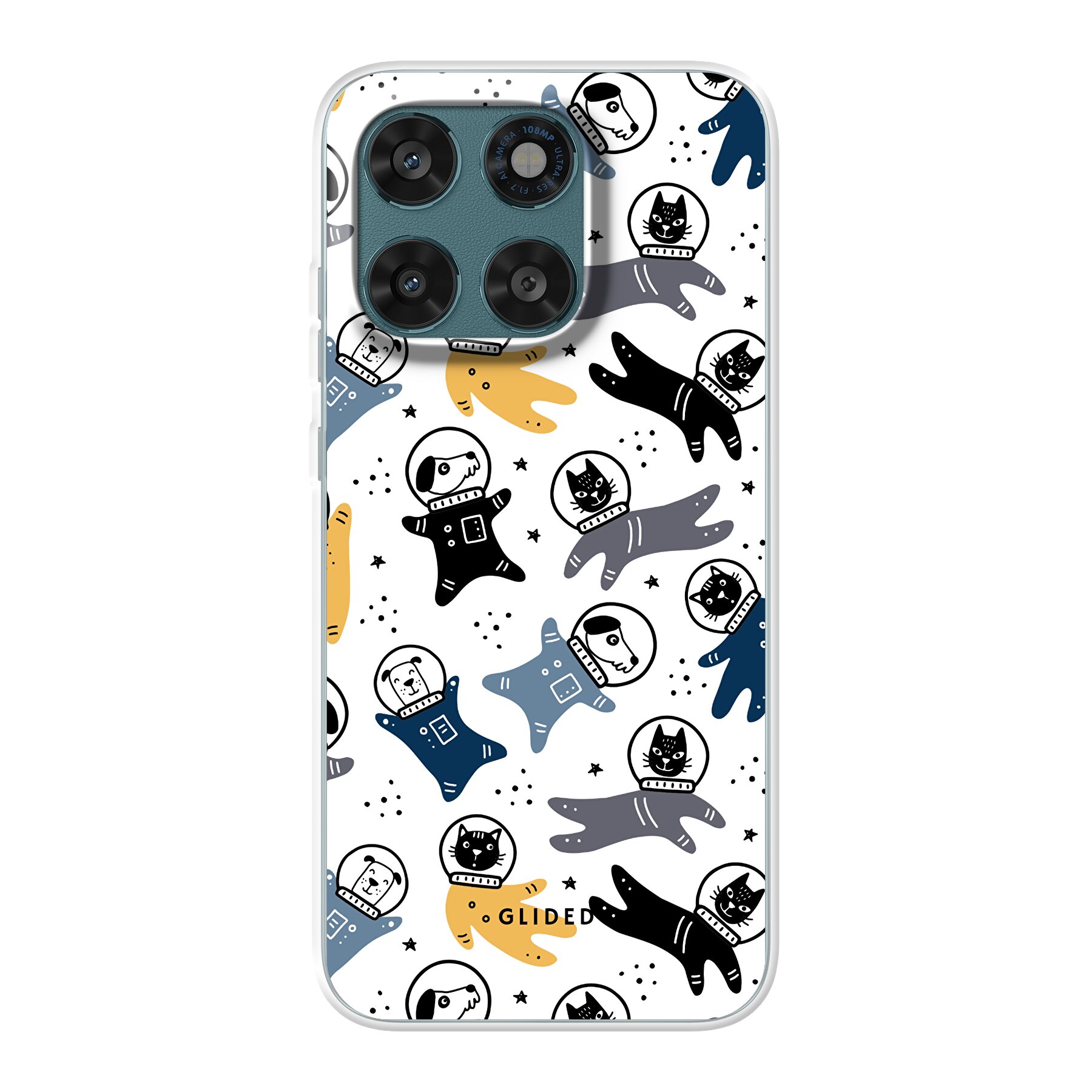 Paws Space - Motorola Moto G67 Handyhülle