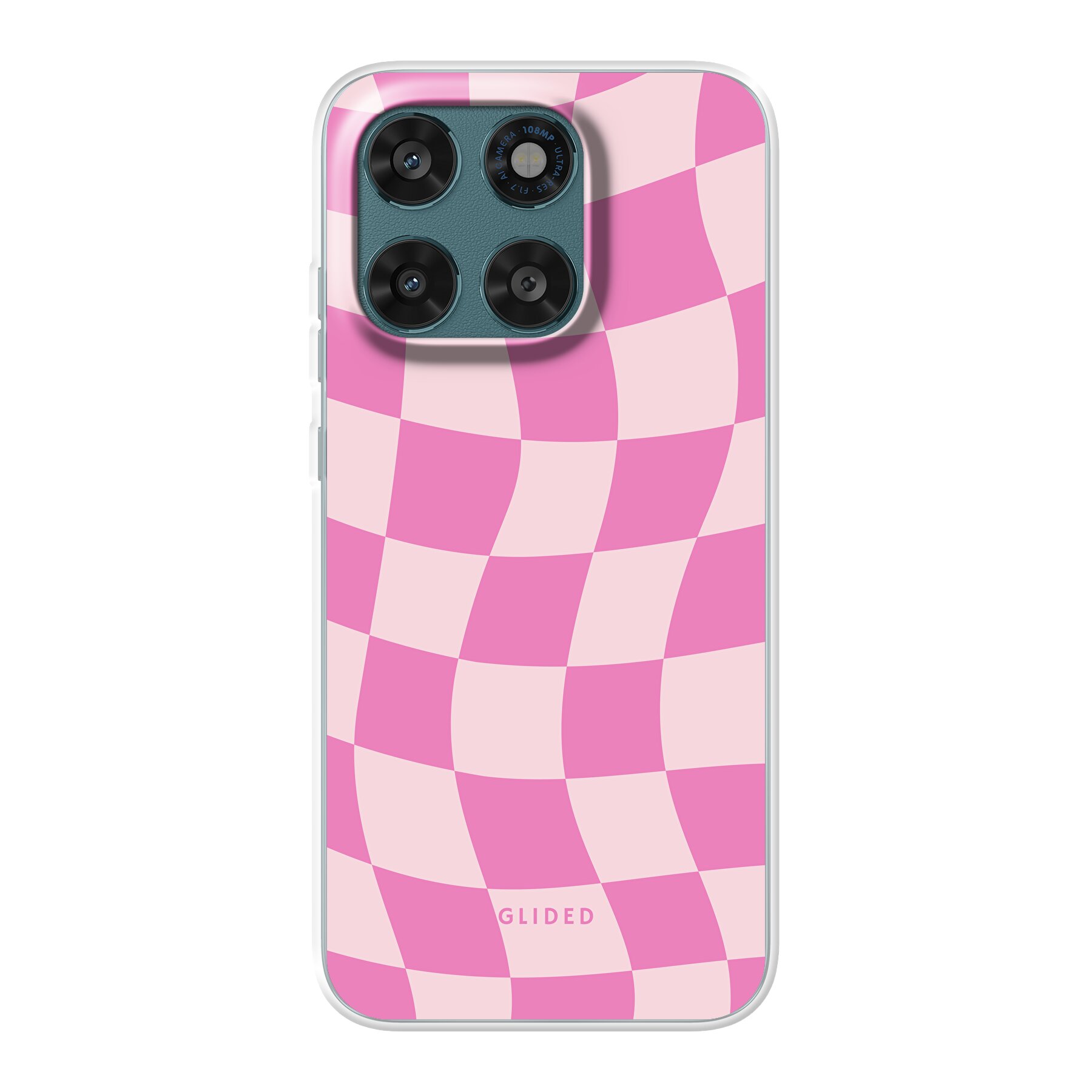 Pink Chess - Motorola Moto G67 Handyhülle