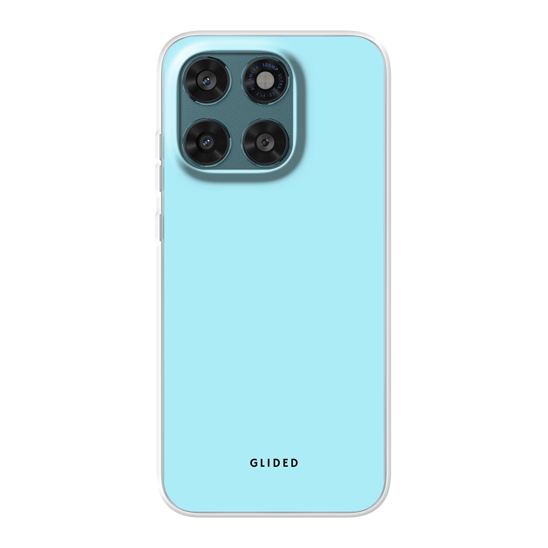 Turquoise Touch - Motorola Moto G67 Handyhülle