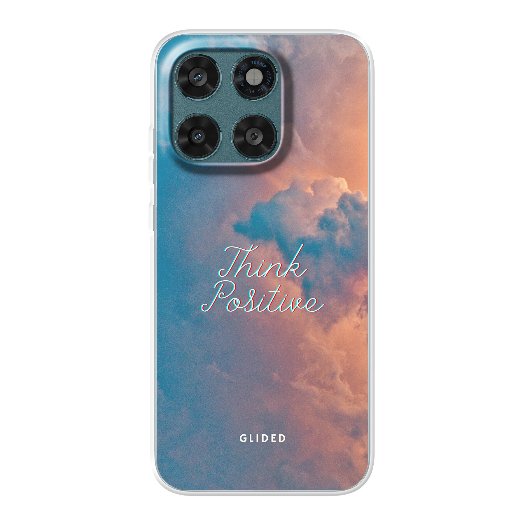 Think positive - Motorola Moto G67 Handyhülle