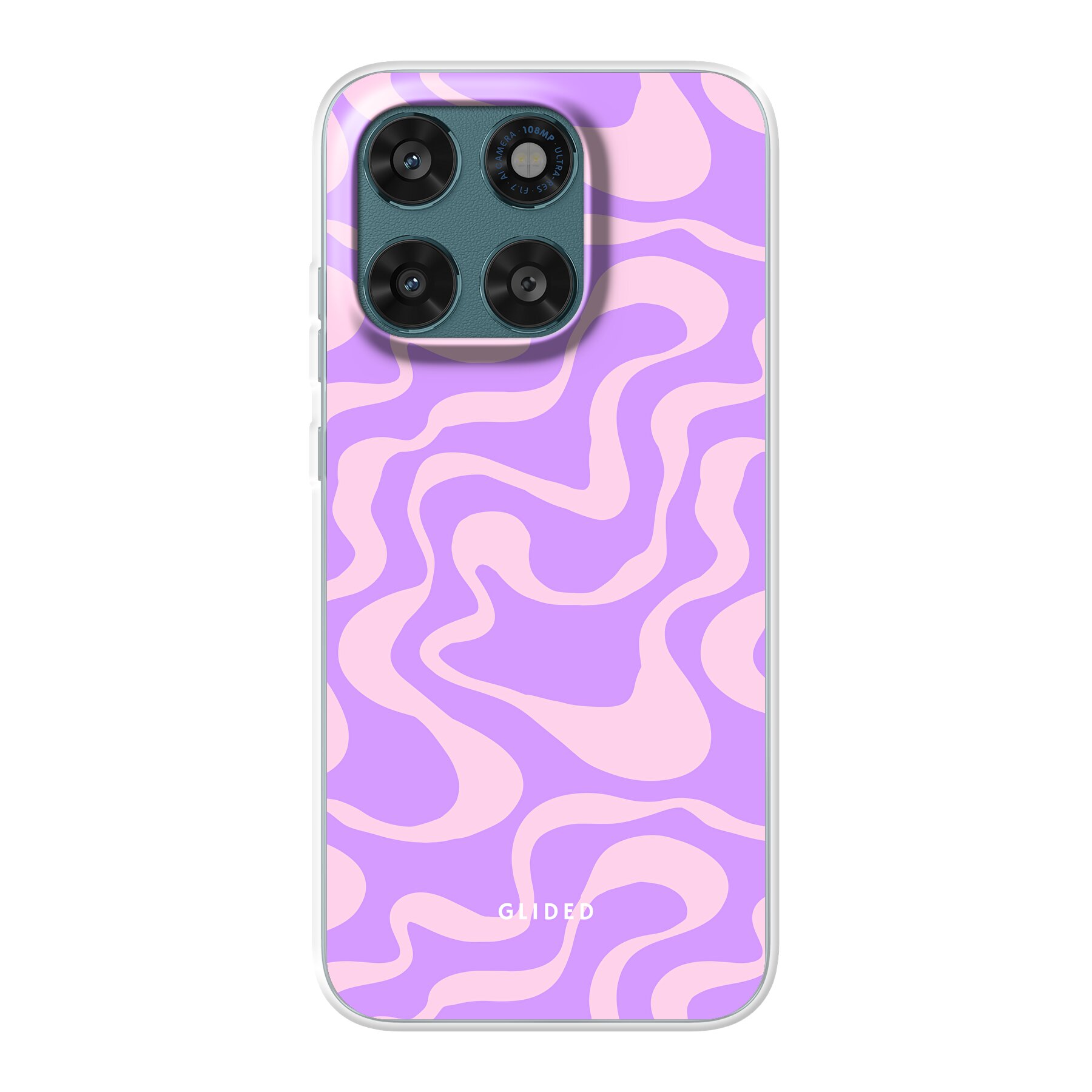 Purple Wave - Motorola Moto G67 Handyhülle