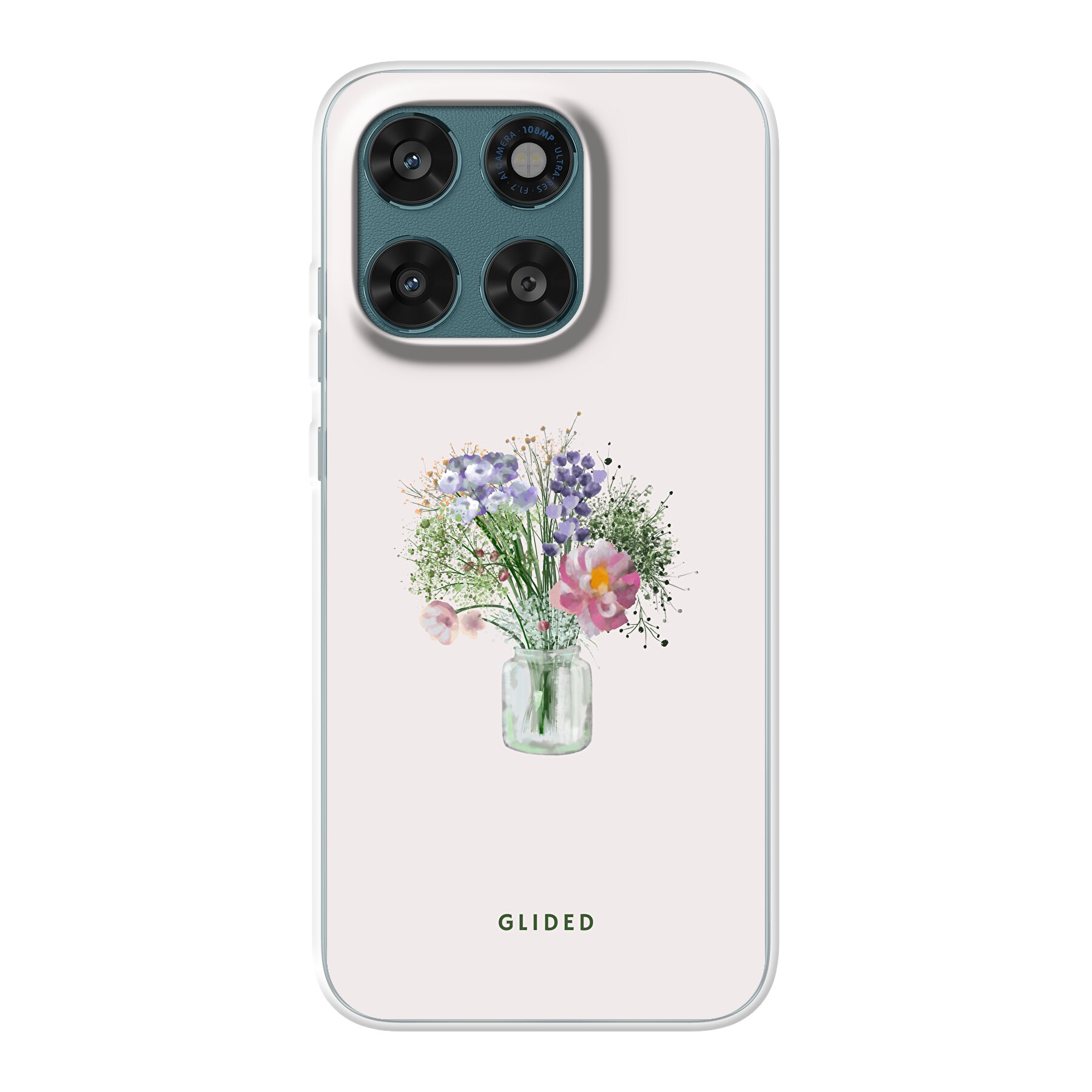 Flowers for you - Motorola Moto G67 Handyhülle