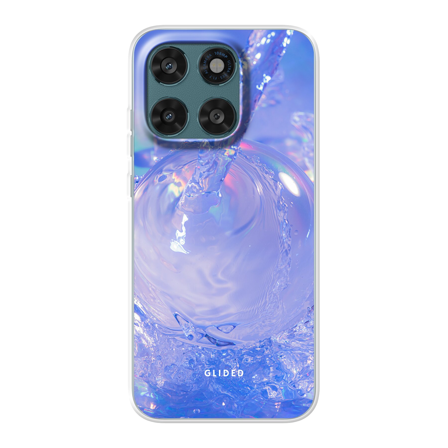 Purple Water - Motorola Moto G67 Handyhülle