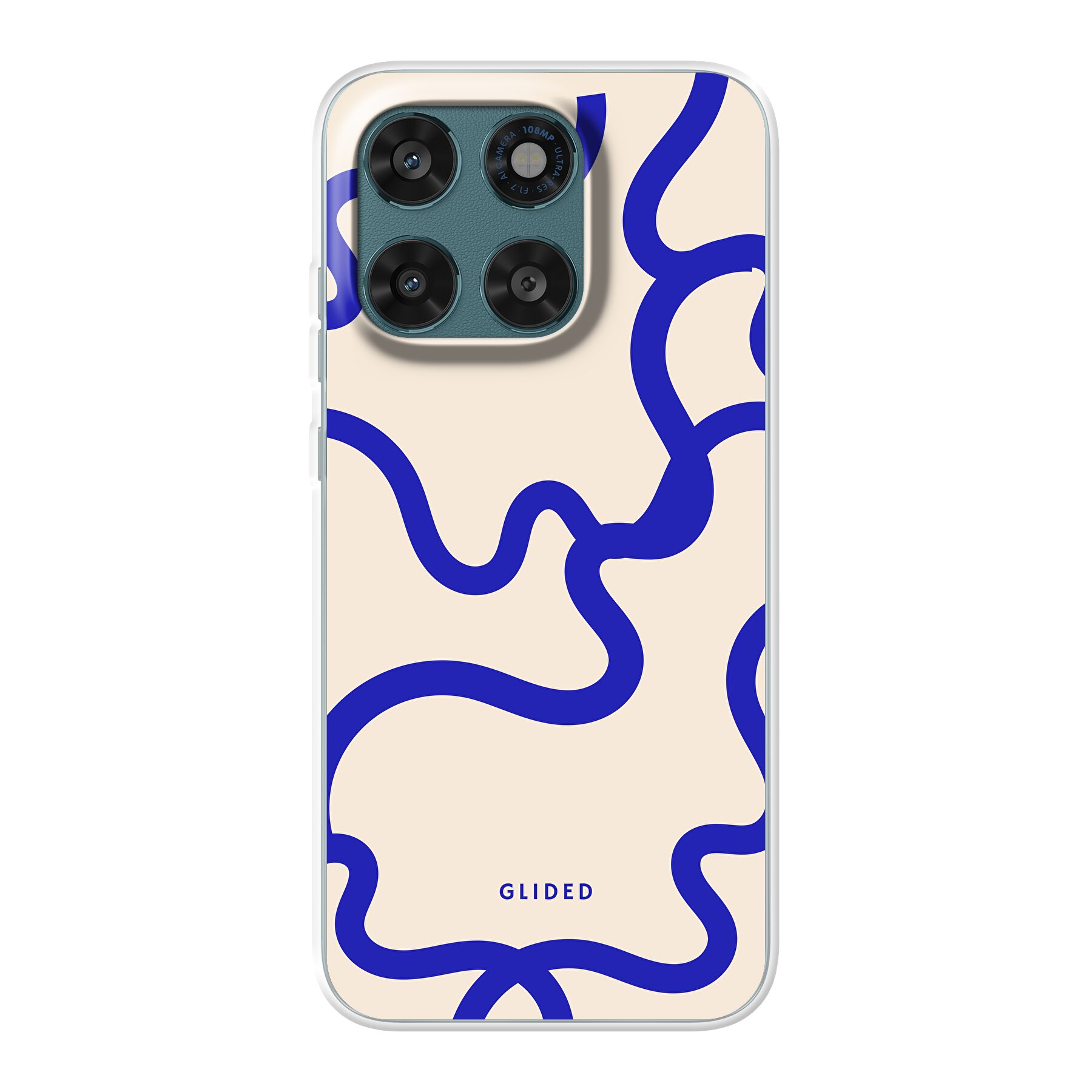 Blue Line - Motorola Moto G67 Handyhülle