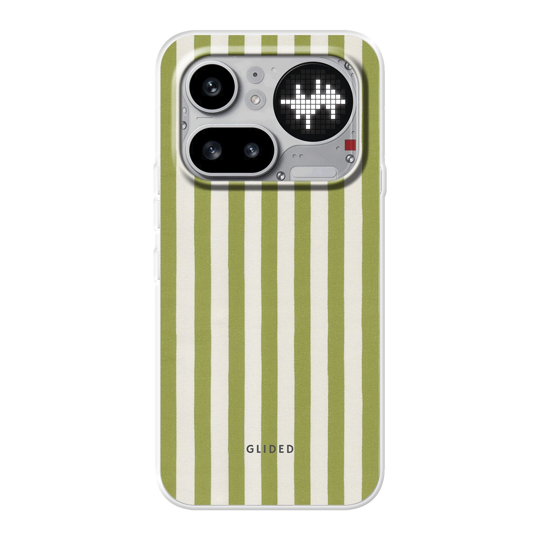 Green and Cream - Nothing Phone 4a Pro Handyhülle