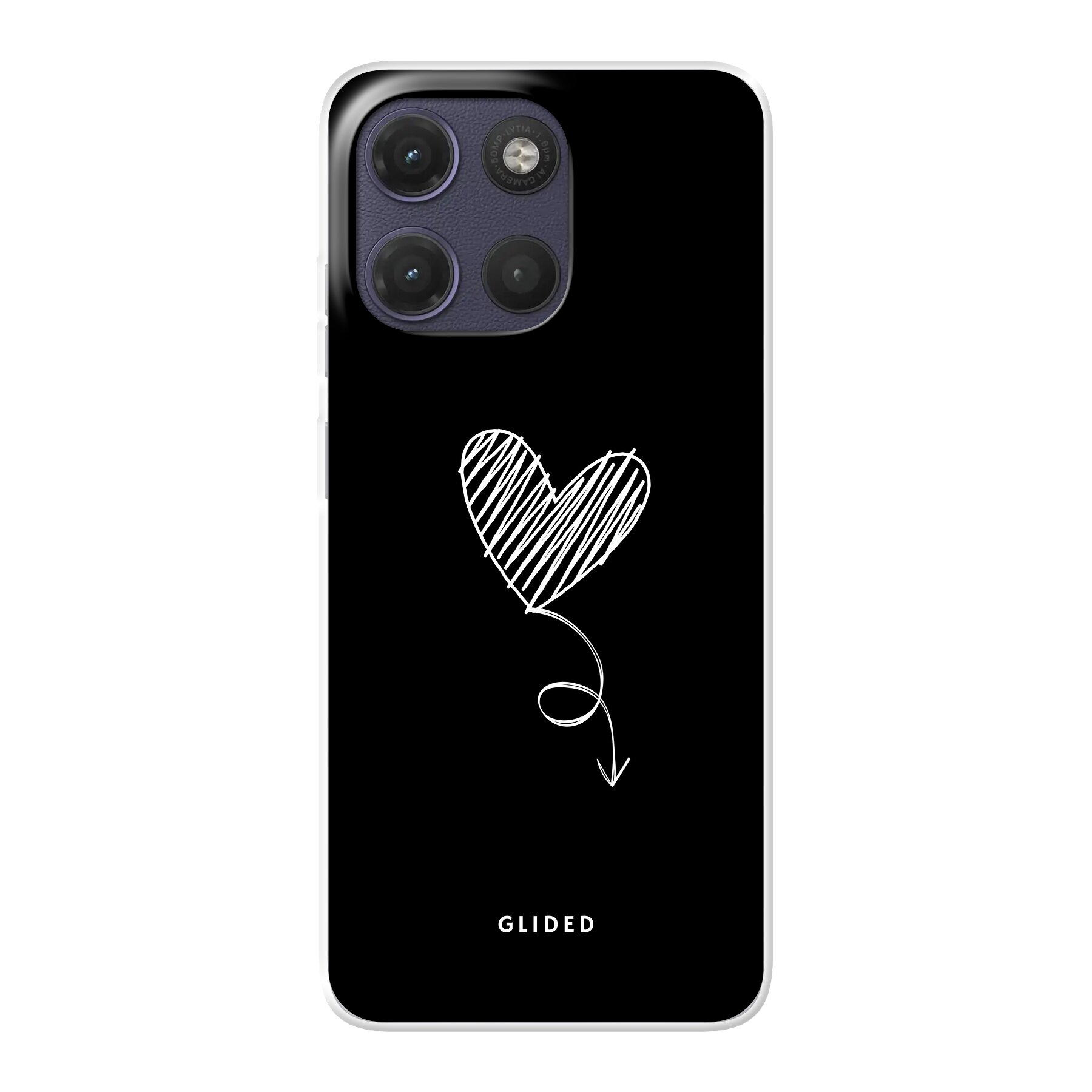 Dark Heart - Motorola Moto G17 Handyhülle