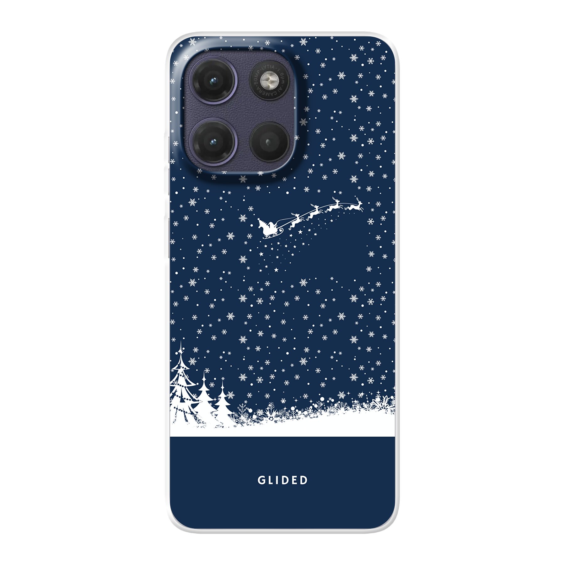 Flying Santa - Motorola Moto G17 Handyhülle