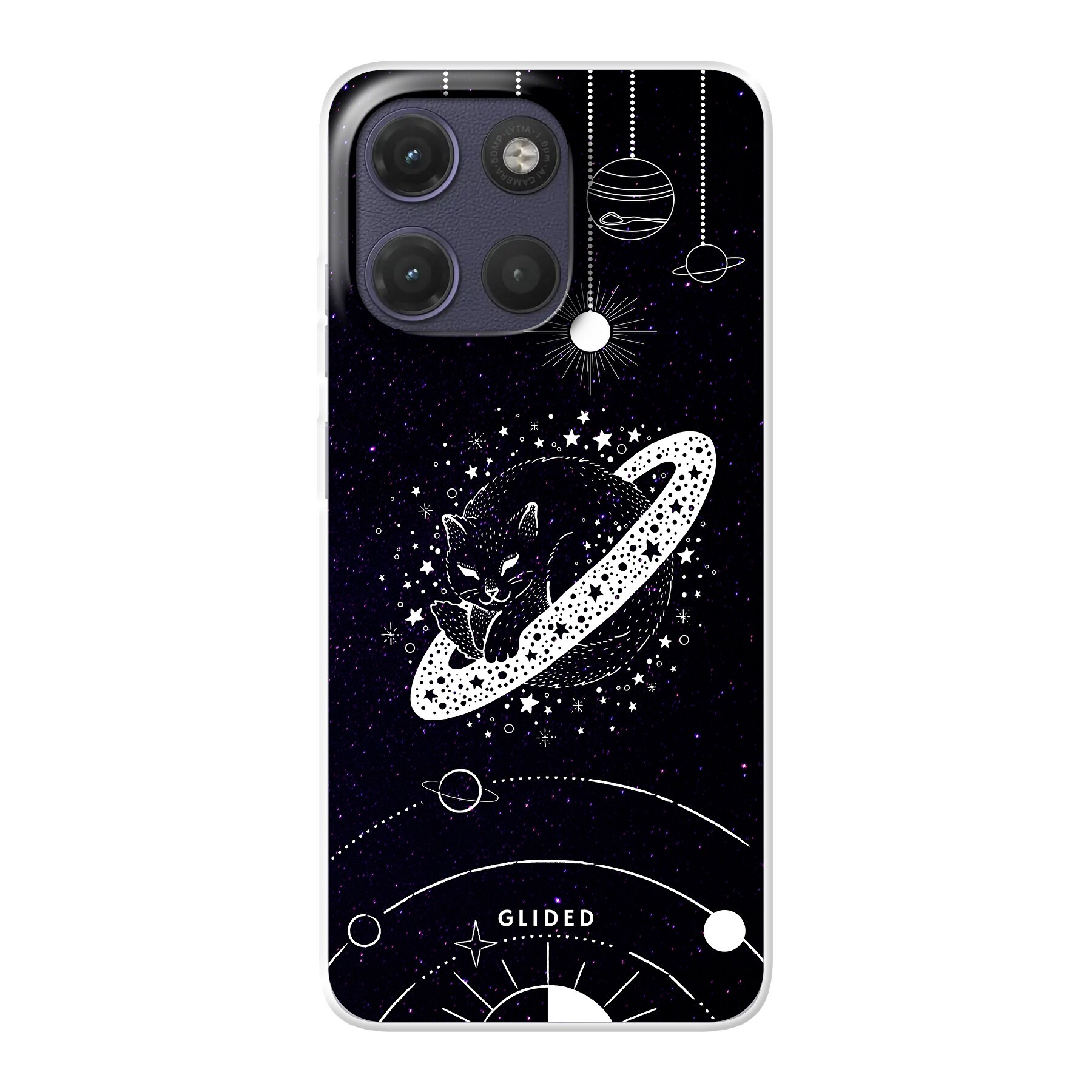 Astro Whiskers - Motorola Moto G17 Handyhülle
