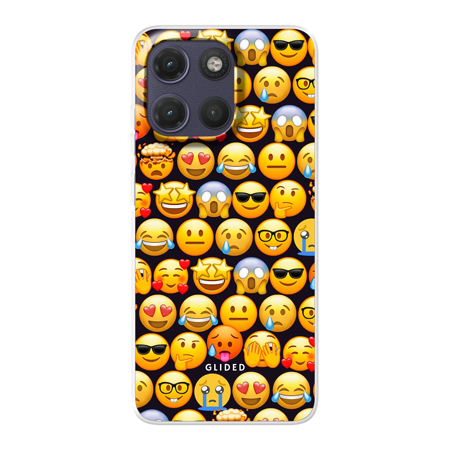 Emoji Town - Motorola Moto G17 Handyhülle