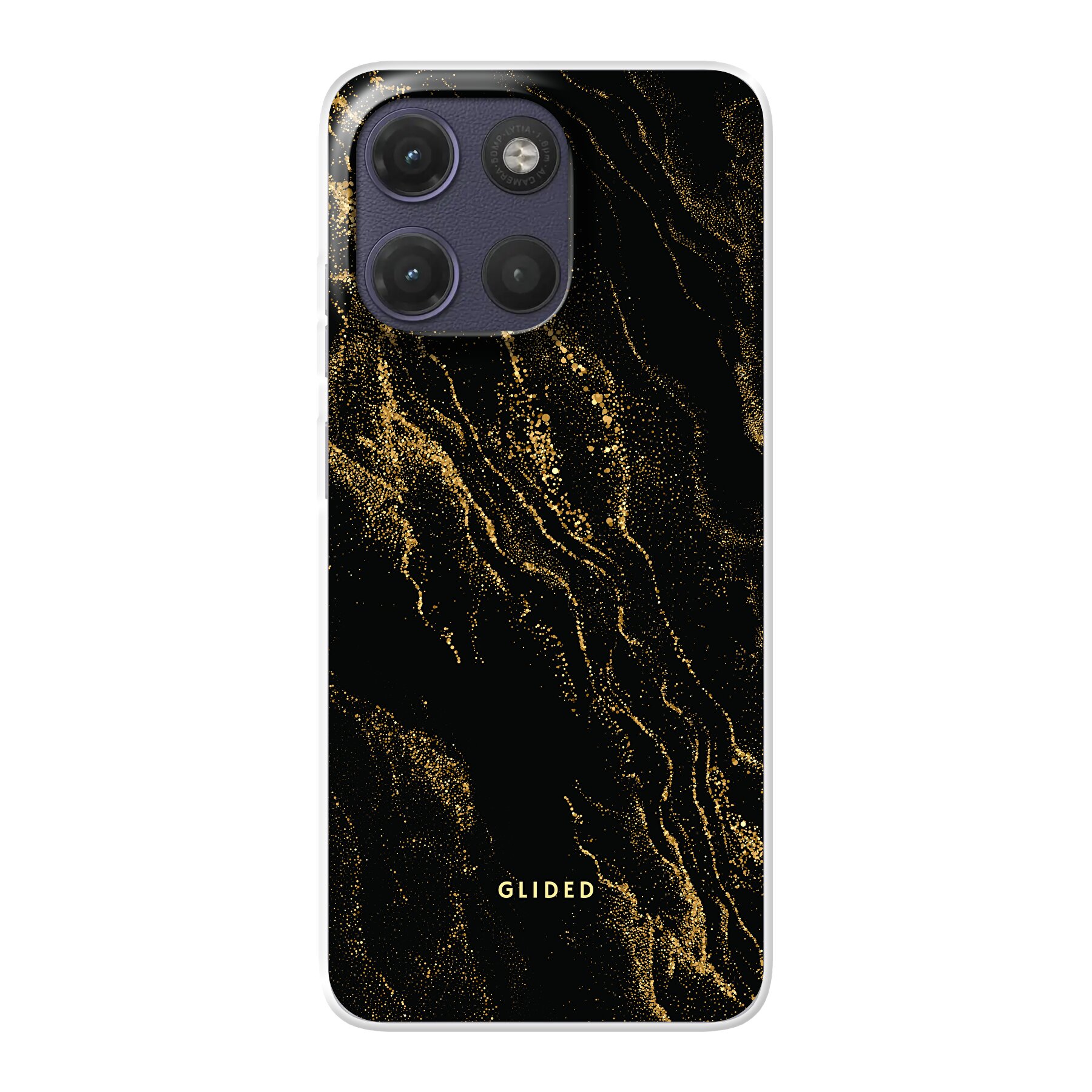 Black Marble - Motorola Moto G17 Handyhülle