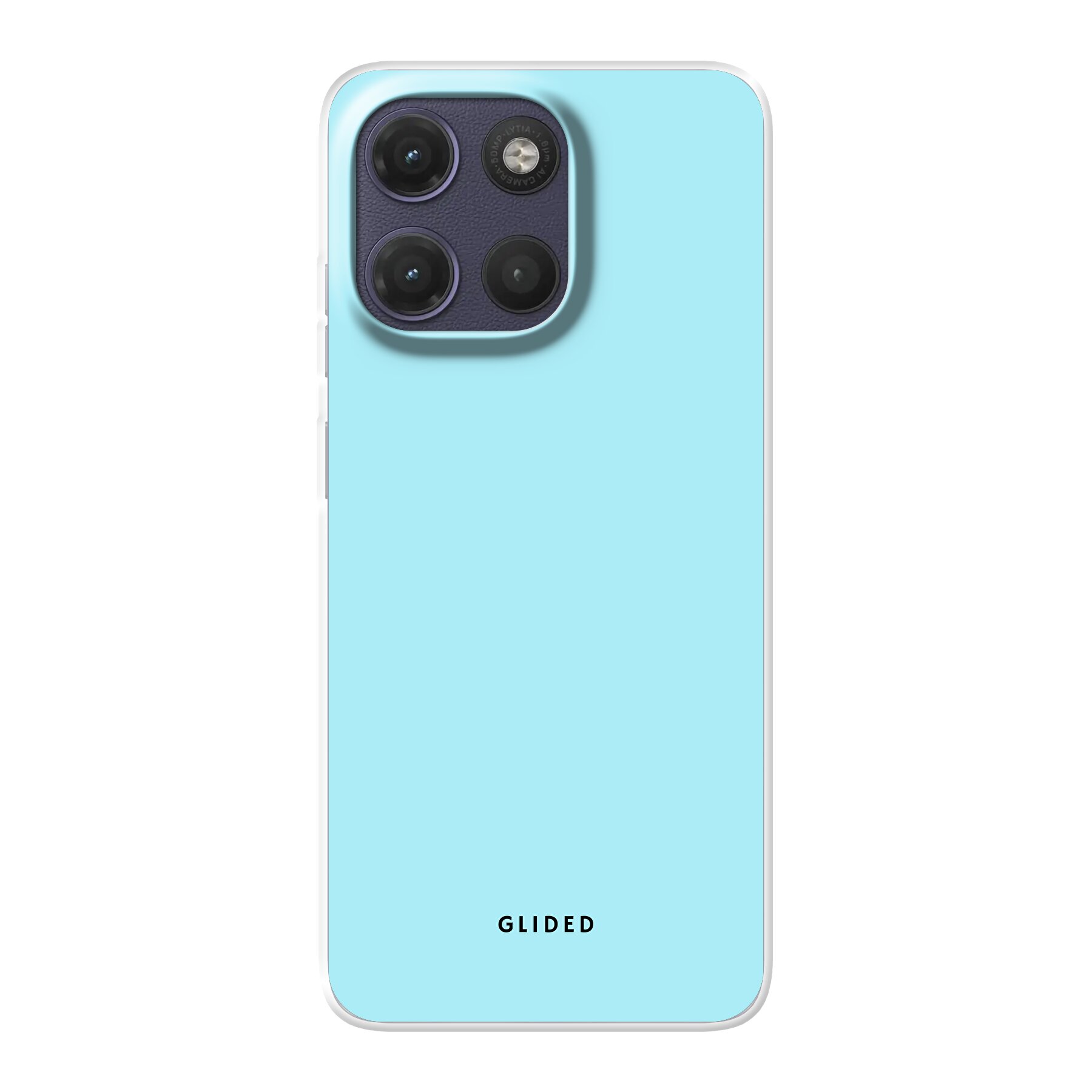 Turquoise Touch - Motorola Moto G17 Handyhülle