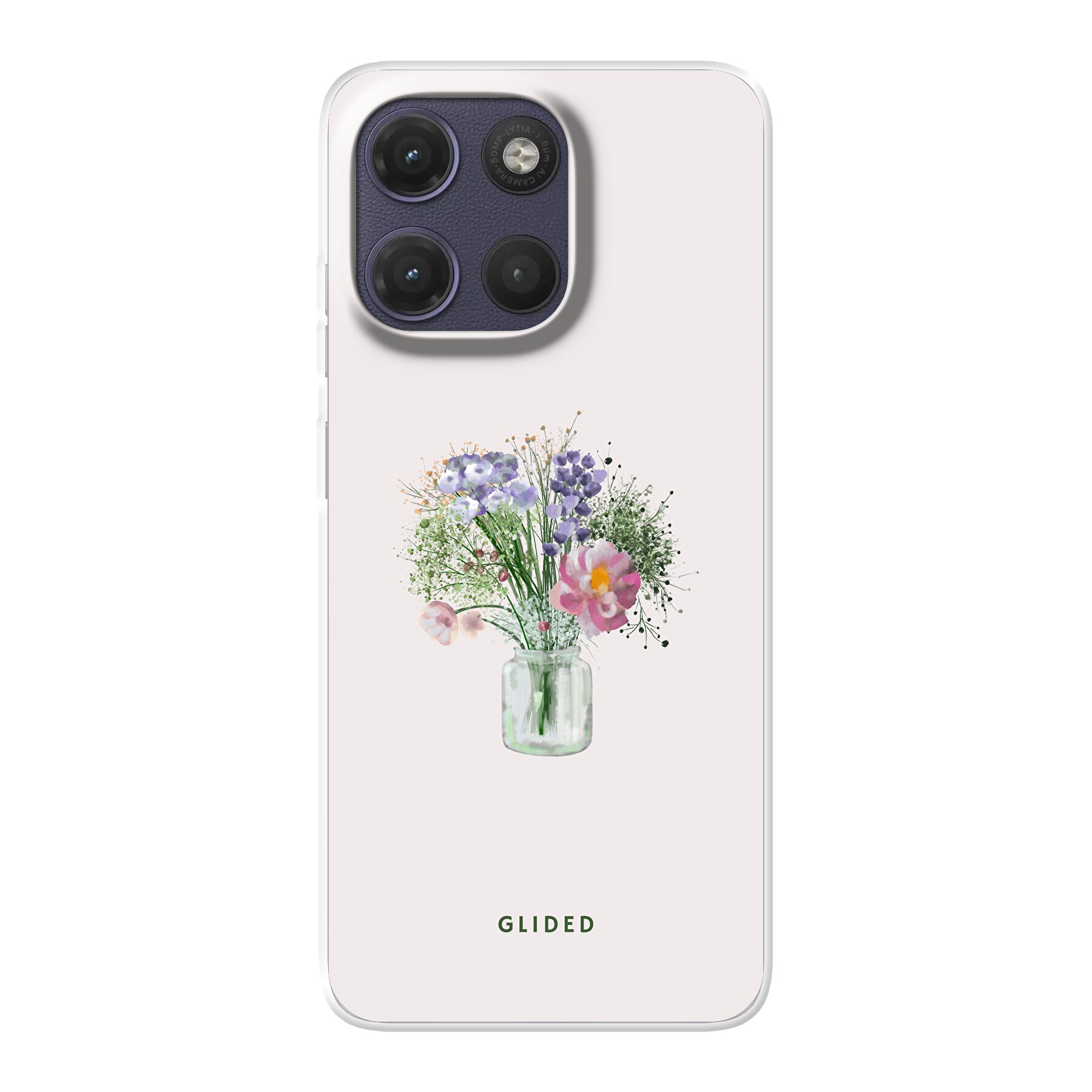 Flowers for you - Motorola Moto G17 Handyhülle