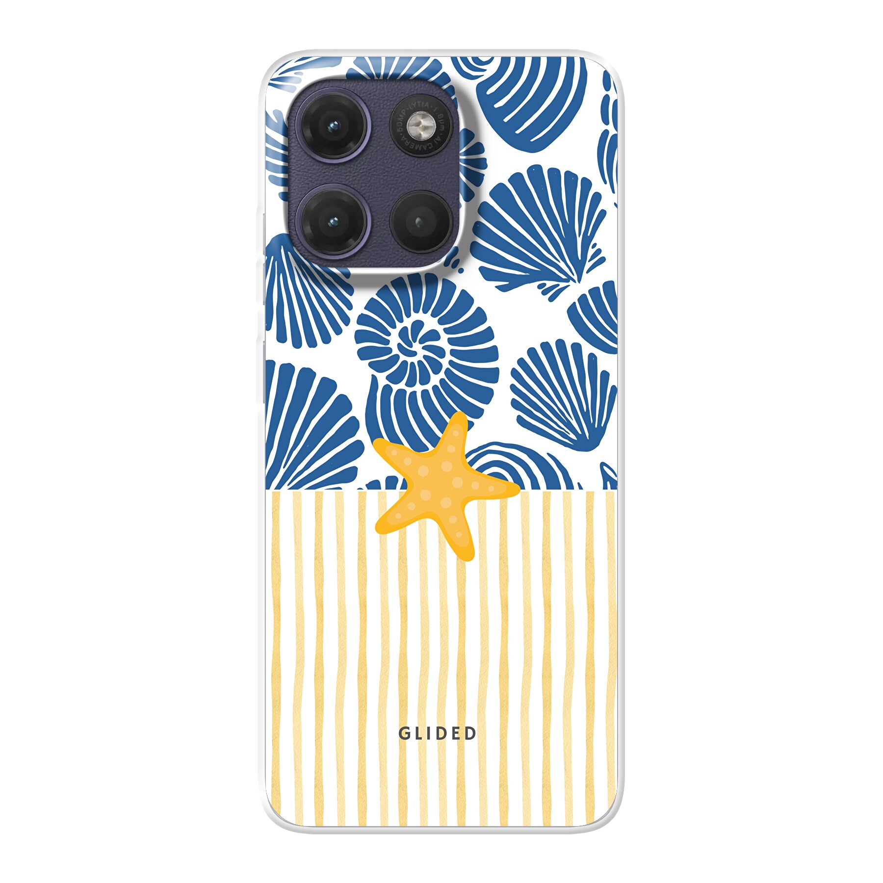 Maritime Beachy - Motorola Moto G17 Handyhülle
