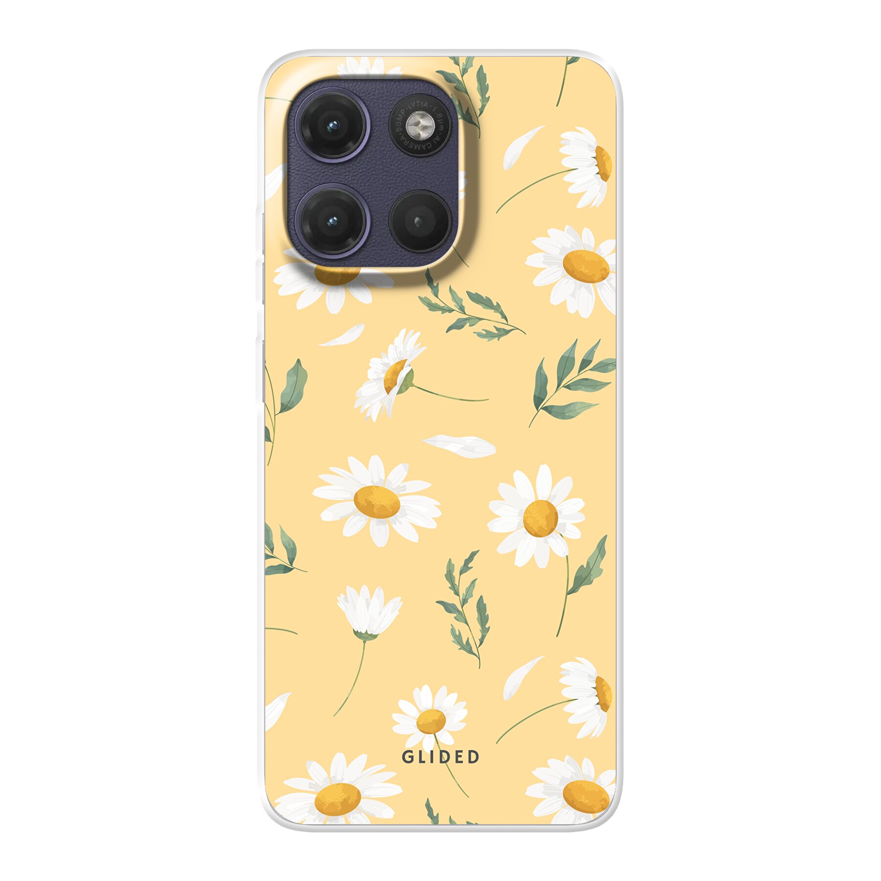Yellow Daisy - Motorola Moto G17 Handyhülle