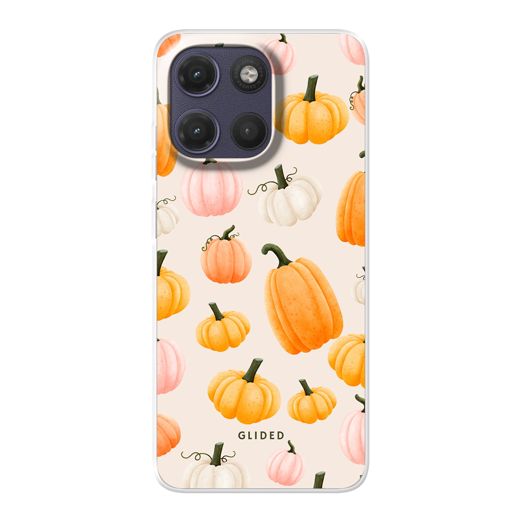 Pastel Pumpkin - Motorola Moto G17 Handyhülle
