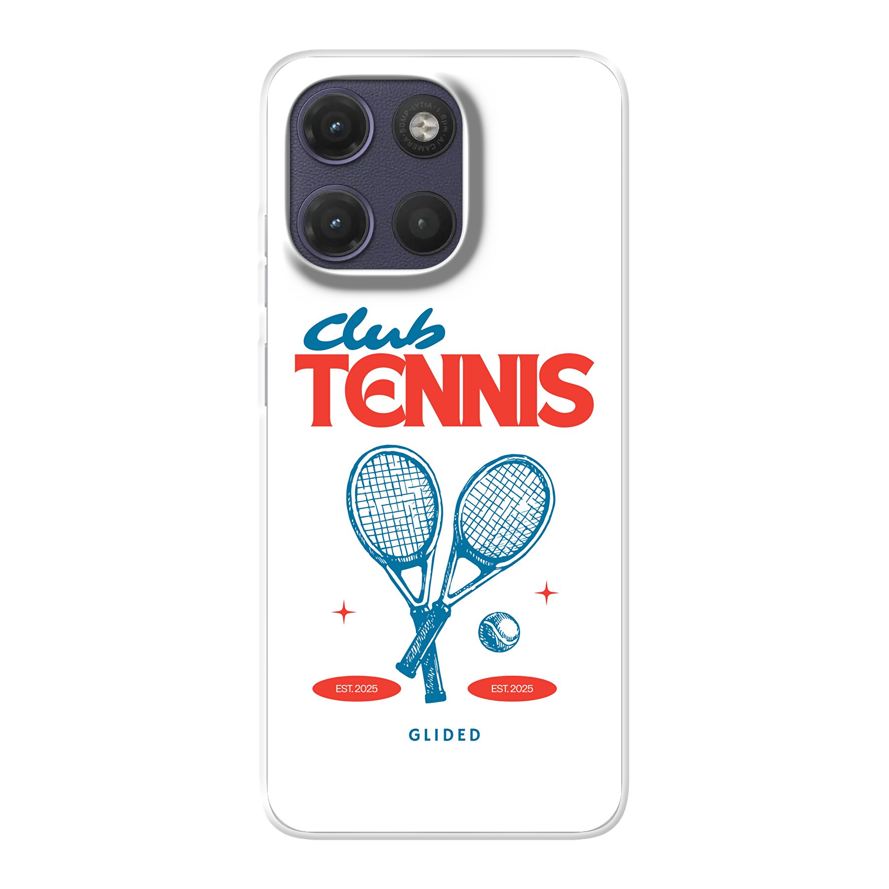 Club Tennis - Motorola Moto G17 Handyhülle