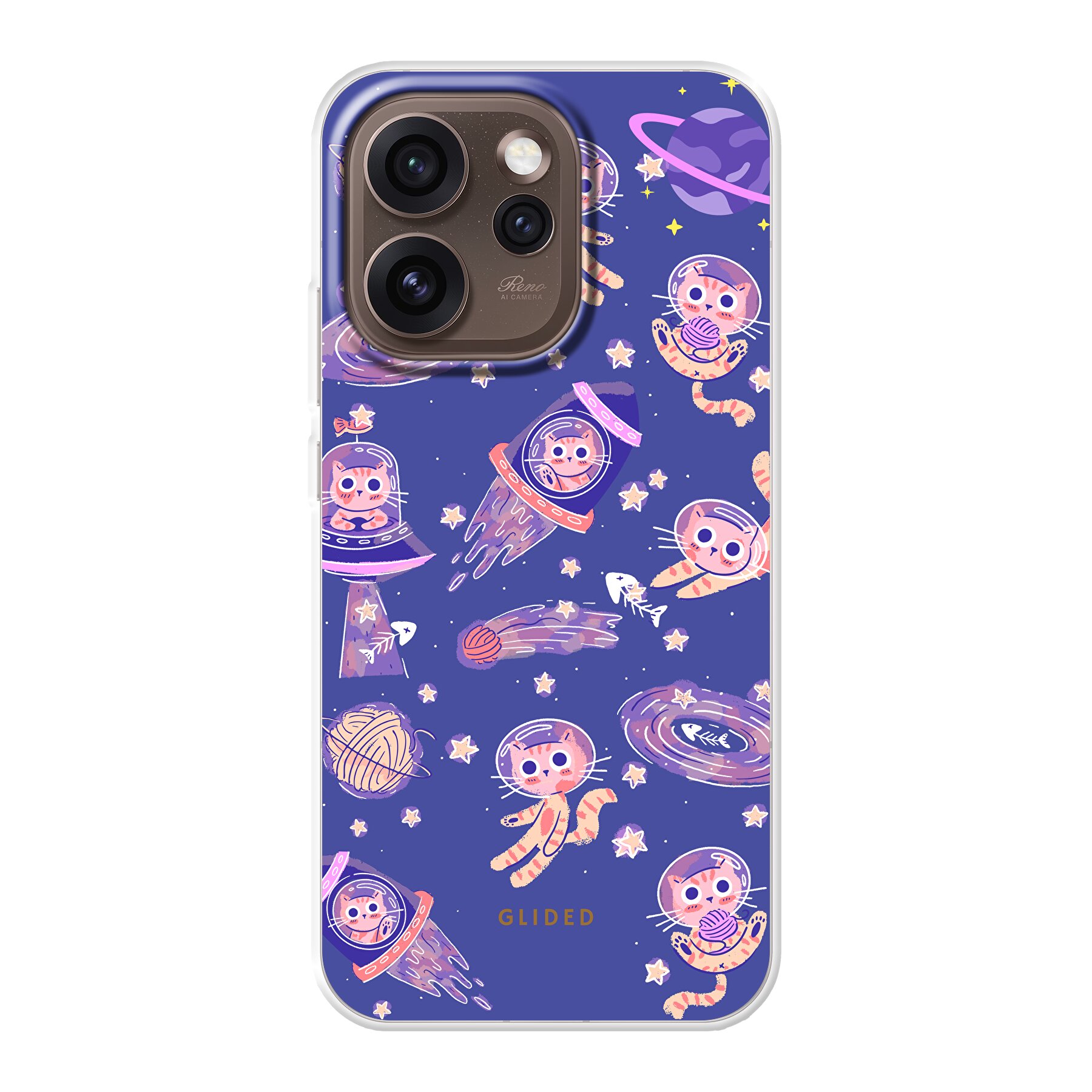 Space Cat - Oppo Reno15 Pro Max Handyhülle