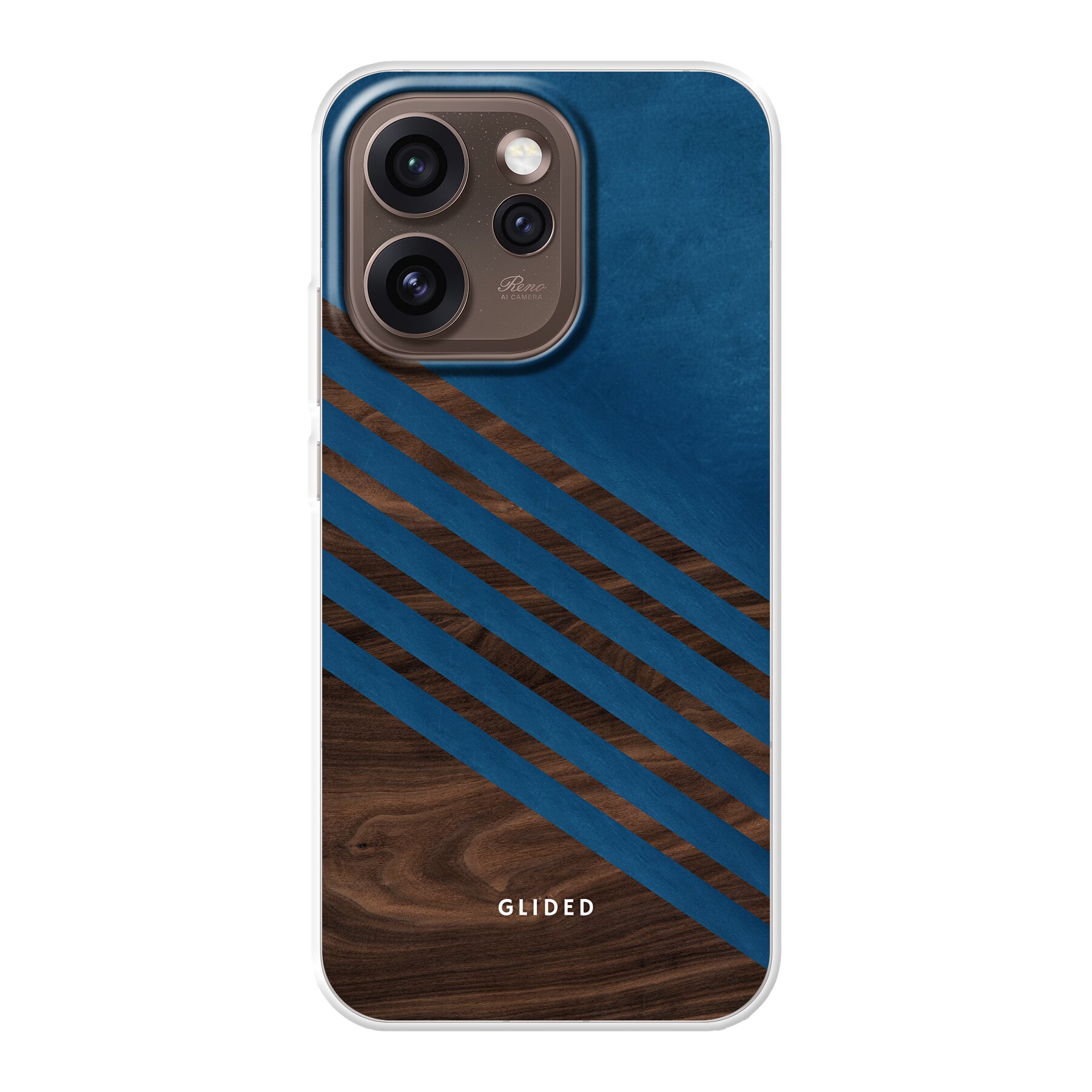 Blue Wood - Oppo Reno15 Pro Max Handyhülle