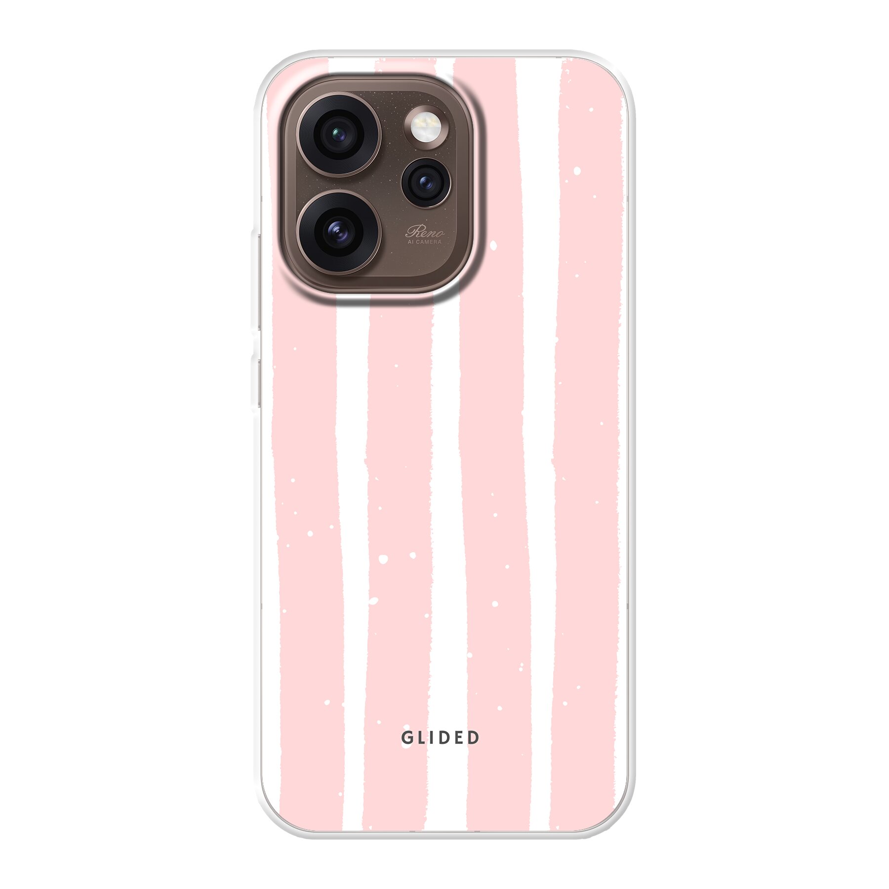 Pink Stripes - Oppo Reno15 Pro Max Handyhülle