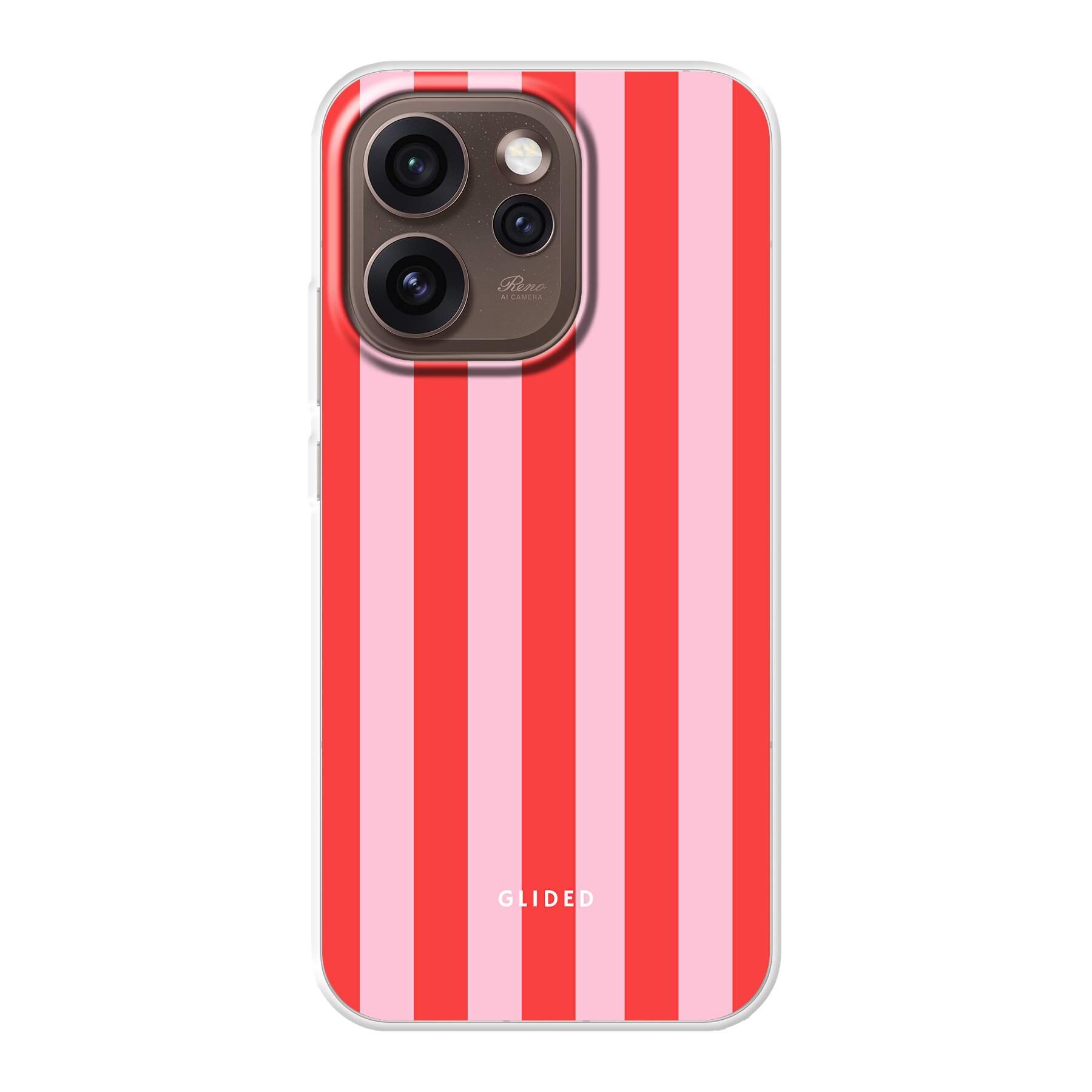 Red & Pink - Oppo Reno15 Pro Max Handyhülle