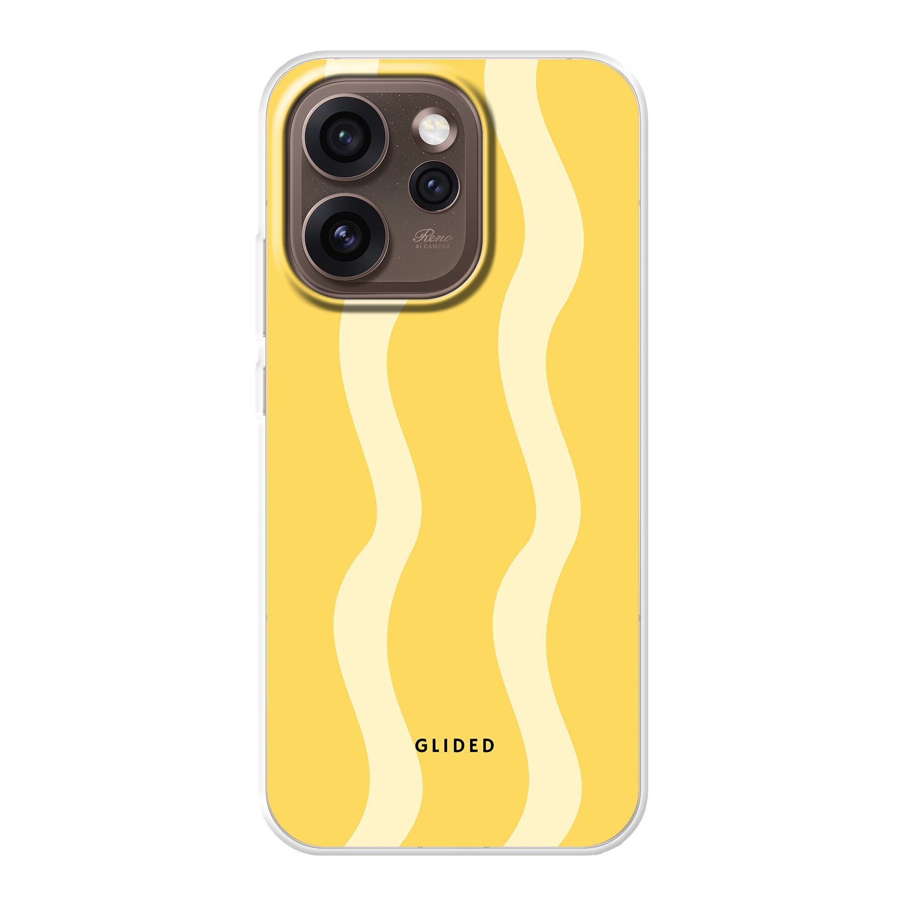 Yellow Wavy - Oppo Reno15 Pro Max Handyhülle